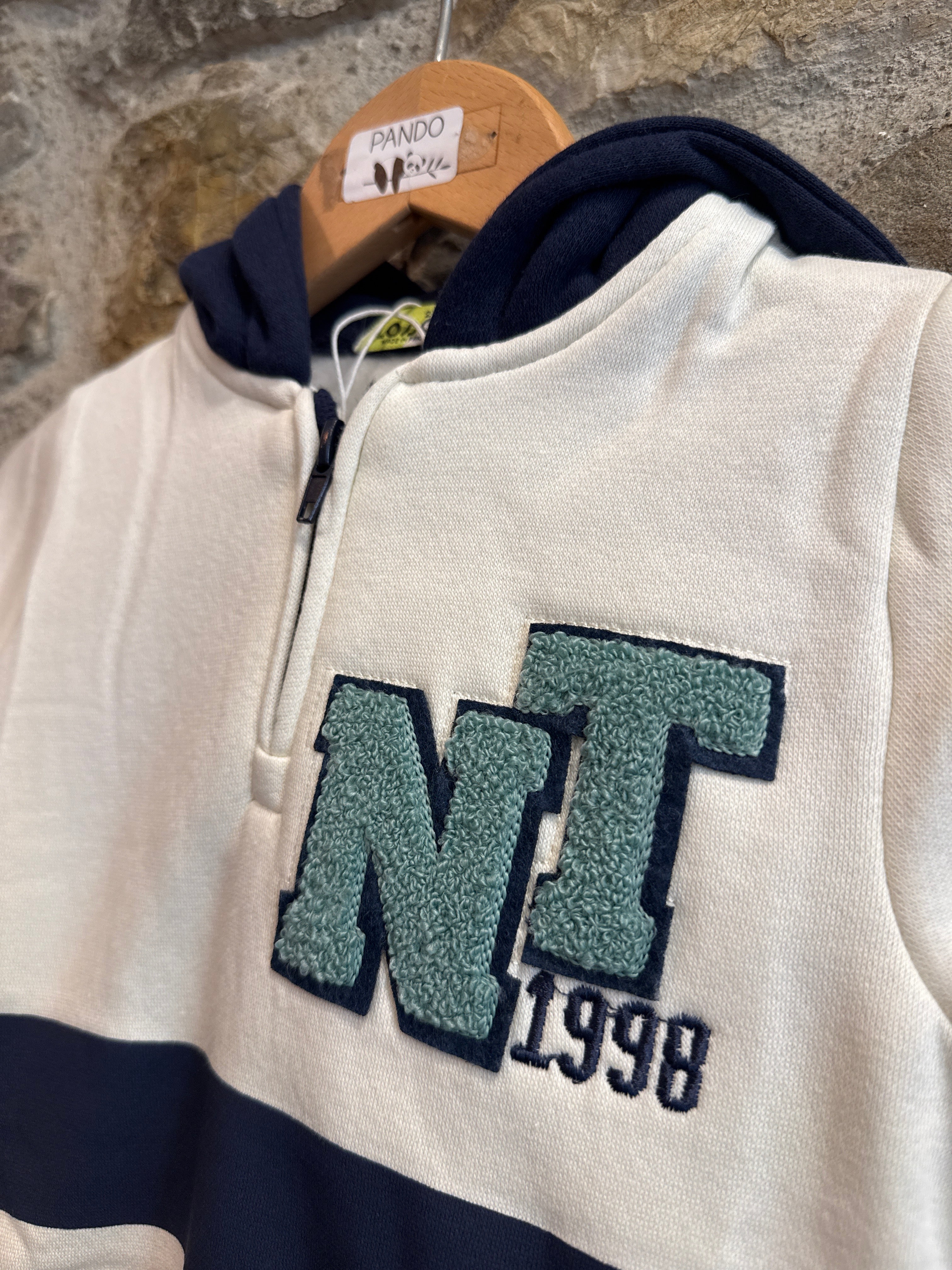 Felpa con cappuccio NY