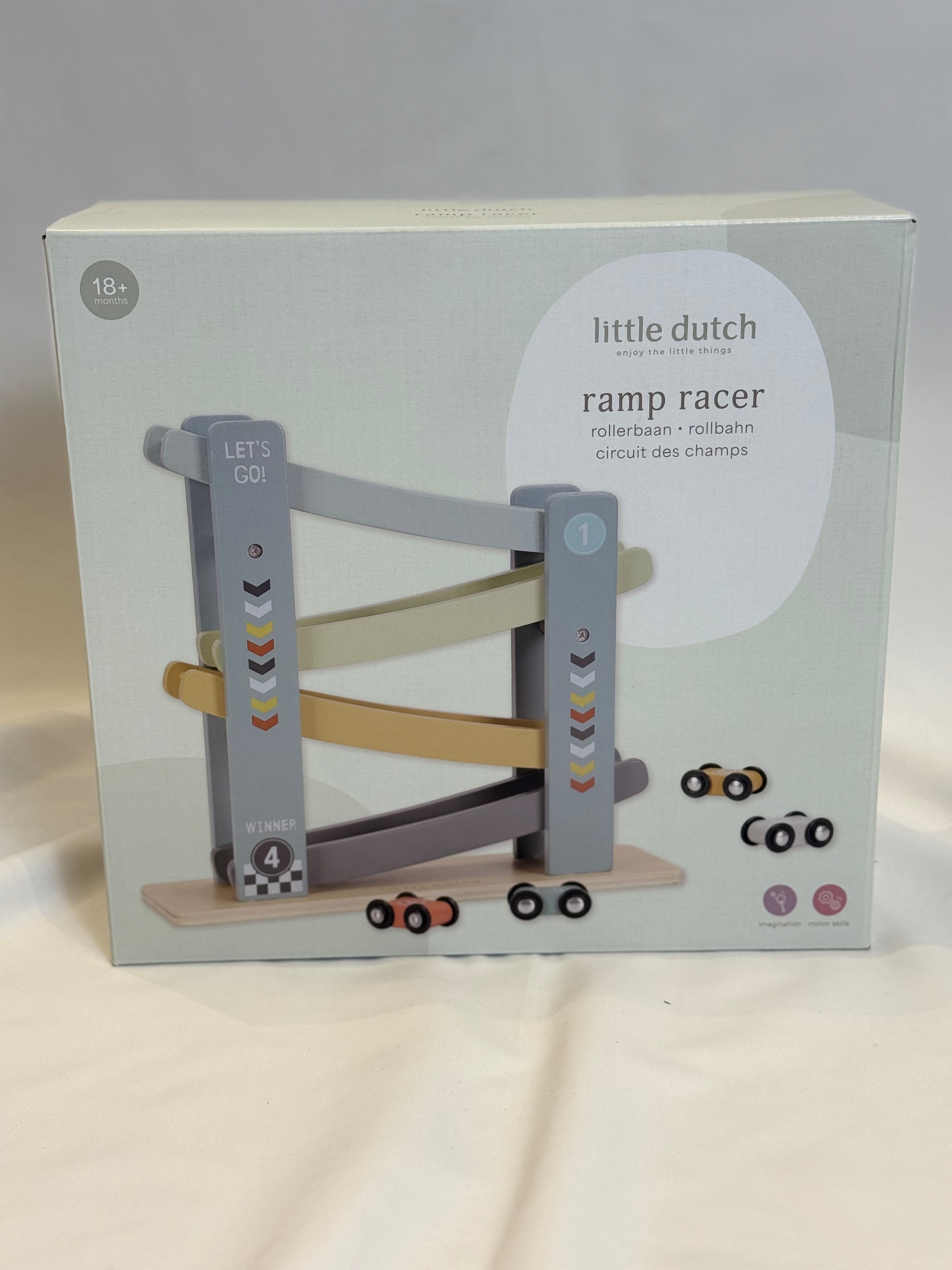 🚗 Pista in Legno Little Dutch – Gara delle macchinine