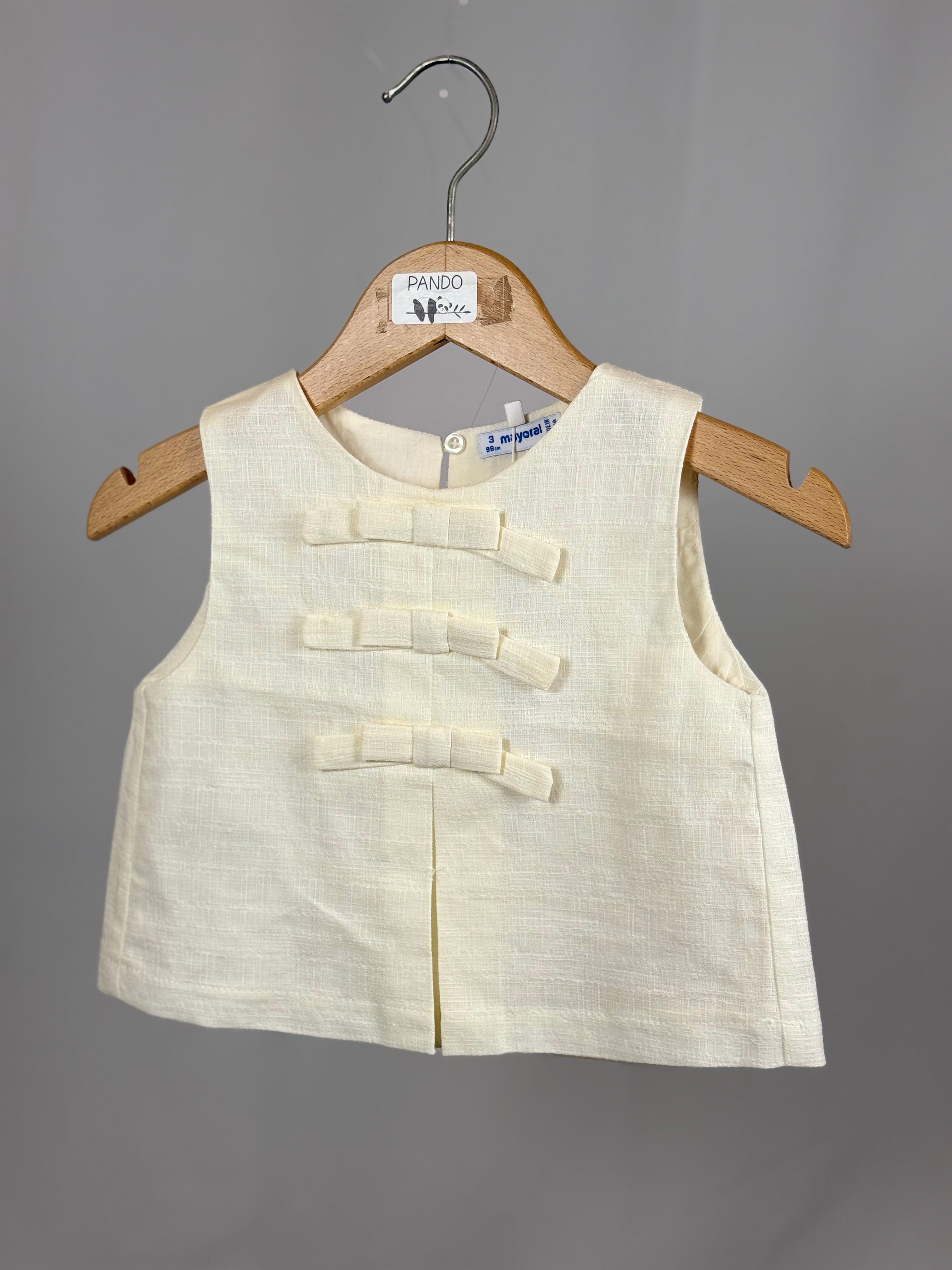 Top Elegante Mayoral con Fiocchi Frontali