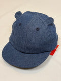 💙🧢 Cappellino Bambino Denim con Orecchiette