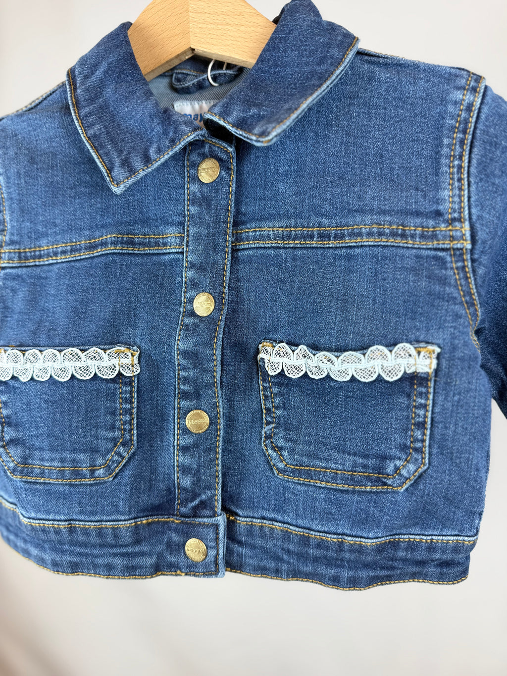 👖 Giacca Denim Romantic Mayoral