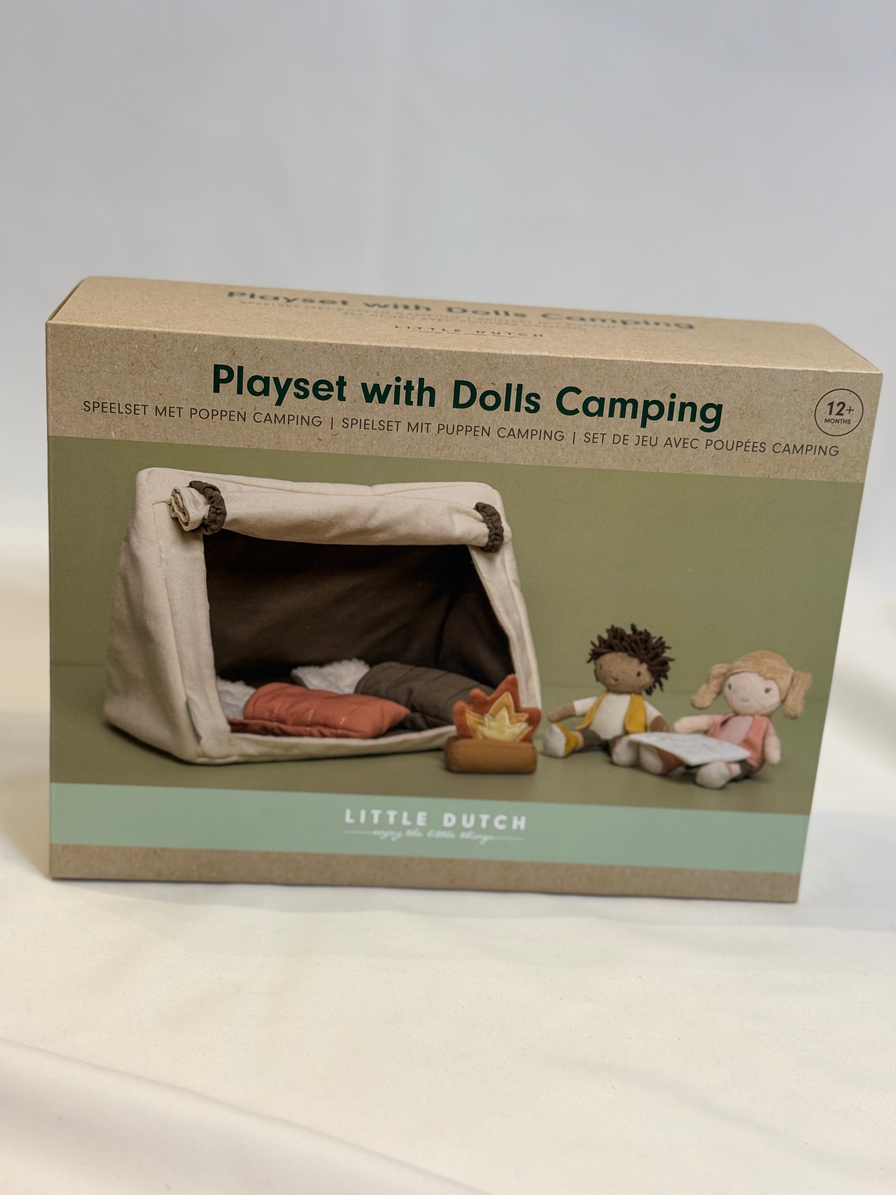 🏕️ Playset con Bambole – Camping Little Dutch