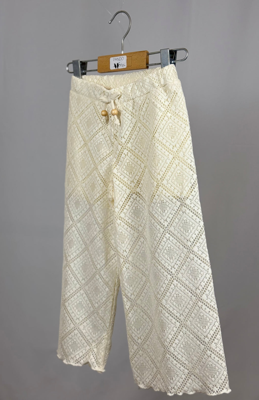 Pantalone Baby Mayoral Traforato in Fibra Riciclata – Effetto Pizzo