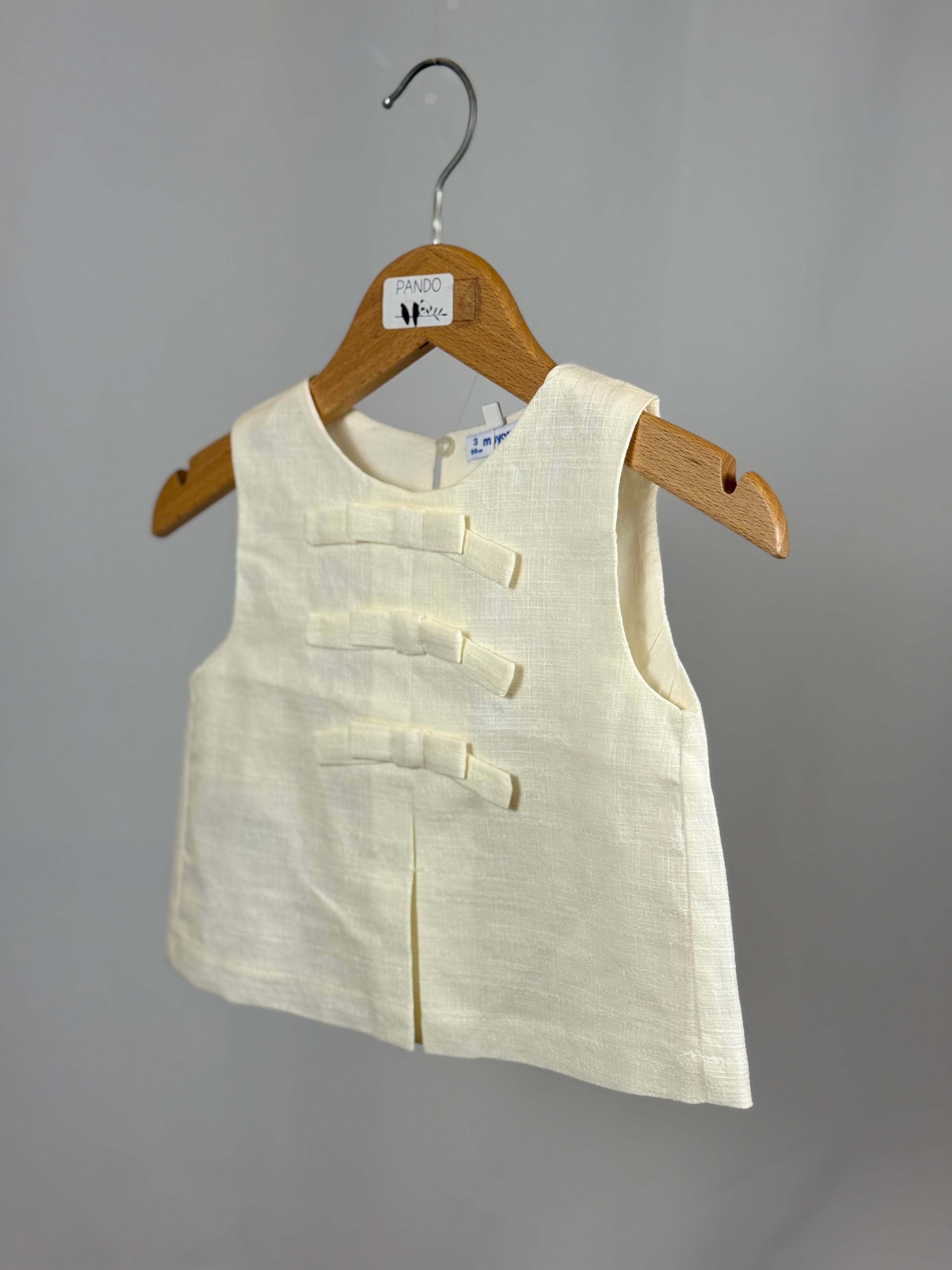 Top Elegante Mayoral con Fiocchi Frontali
