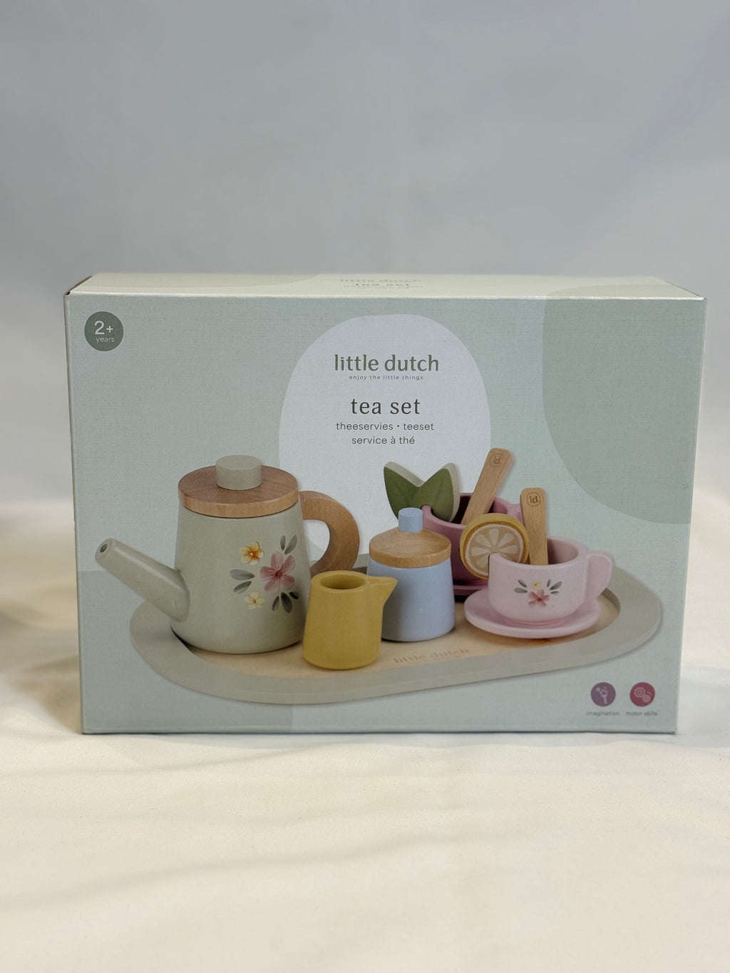 🍵🌸 Set da Tè in Legno – Little Dutch