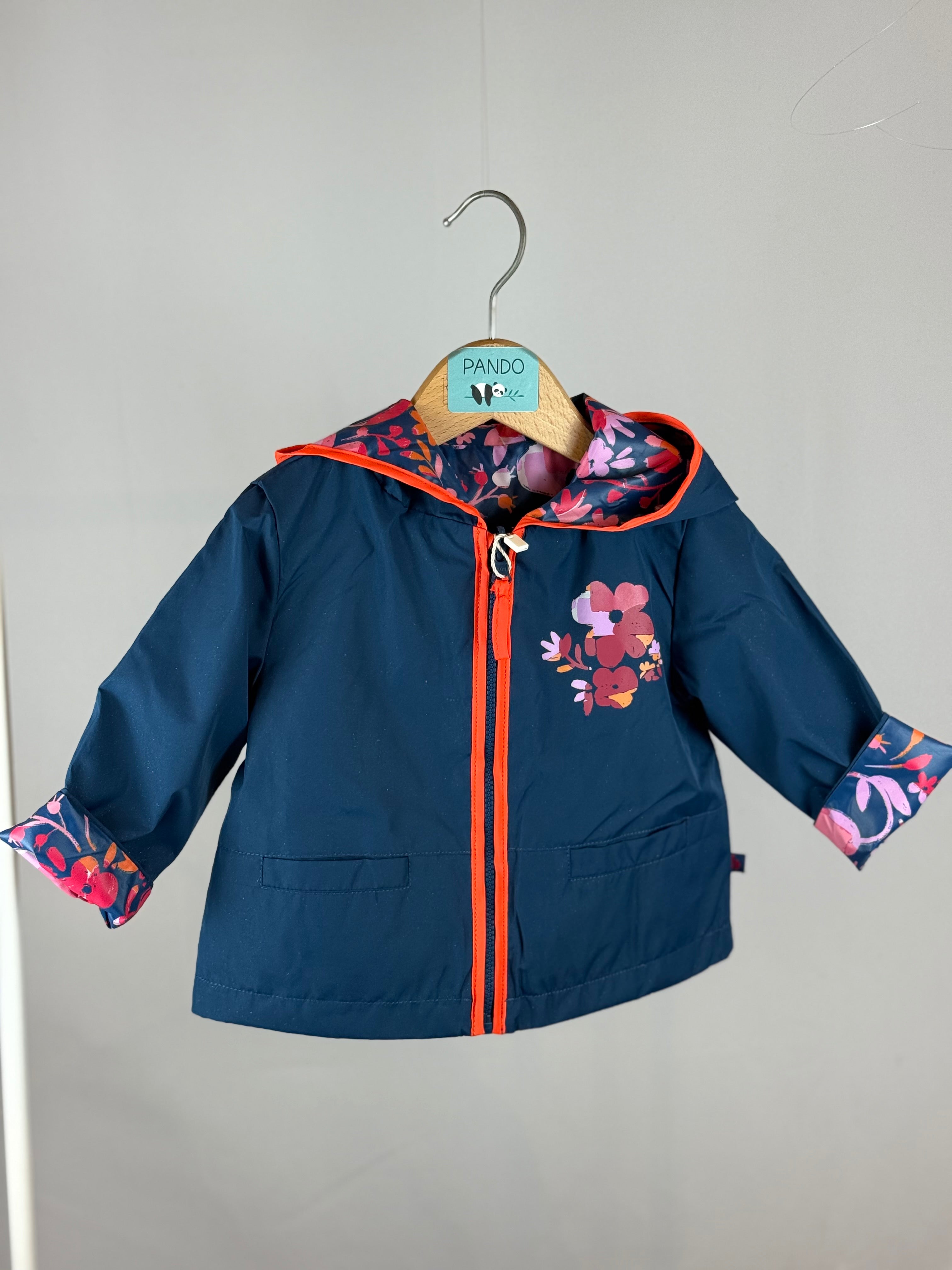 🌸 Impermeabile Reversibile Floral Pop Boboli