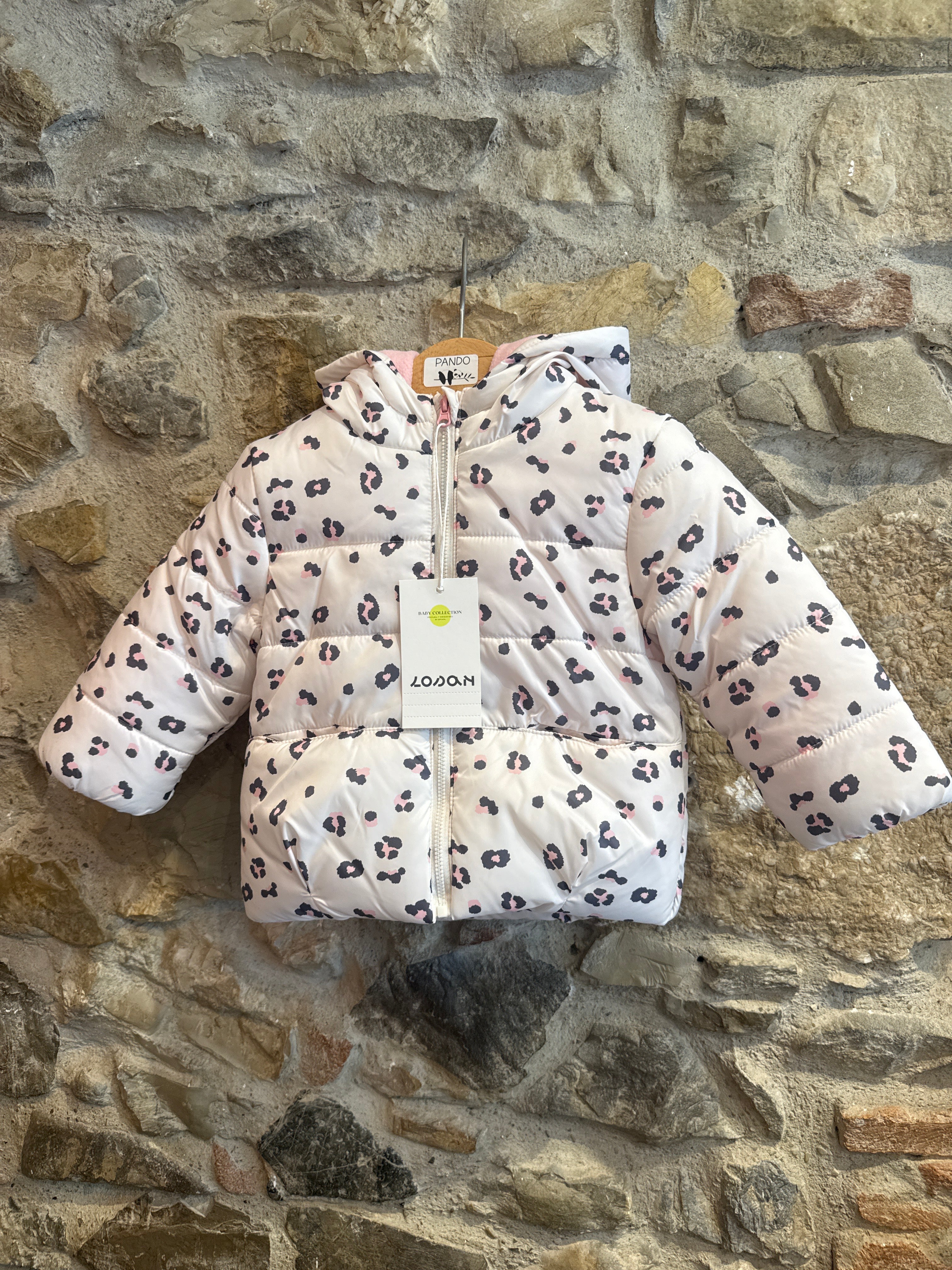 Piumino Animalier Rosa