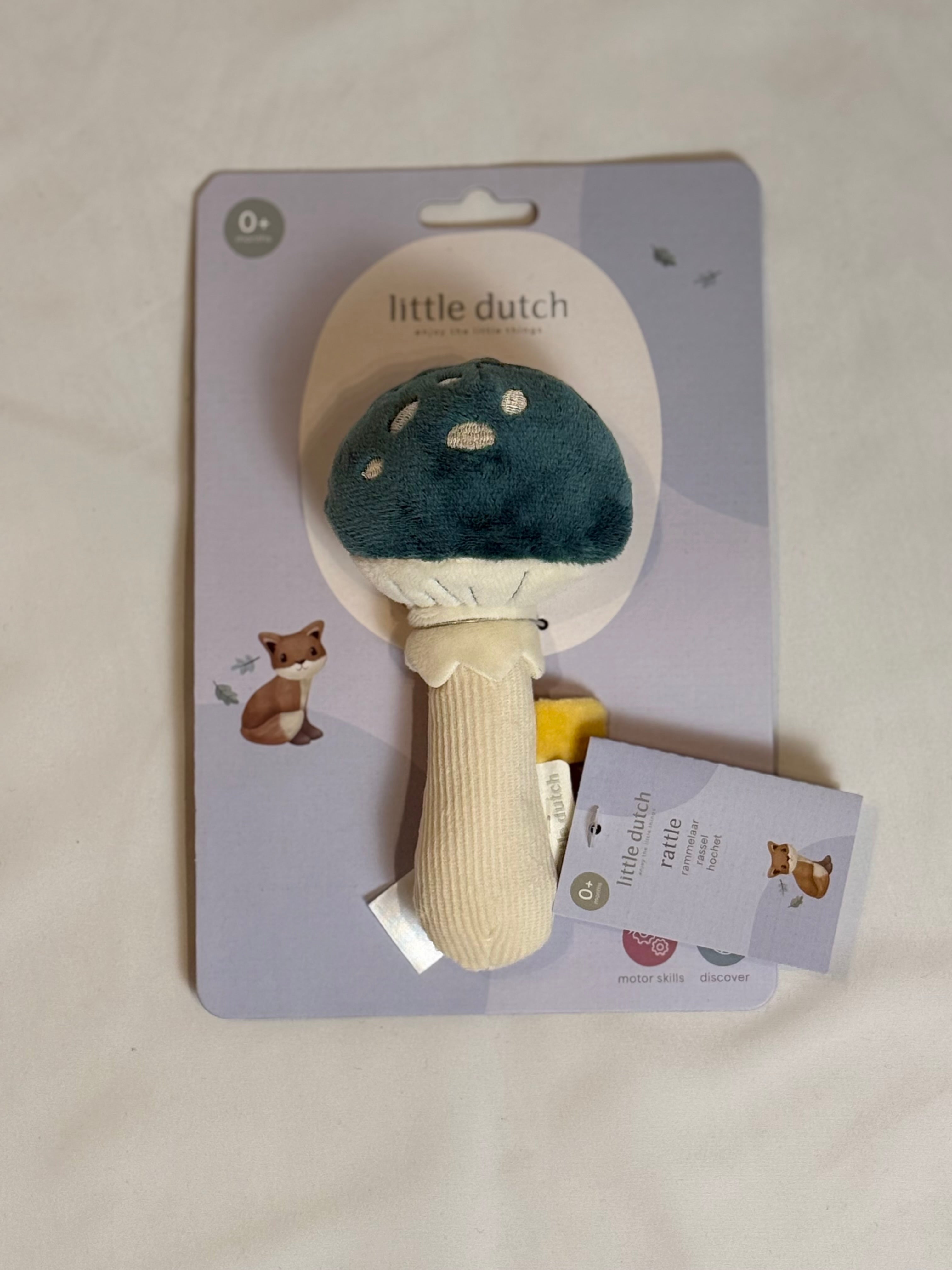 🍄 Sonaglio Fungo in Tessuto – Little Dutch Forest Friends