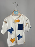 🦛 T-Shirt Baby Animal Safari Bianca Mayoral
