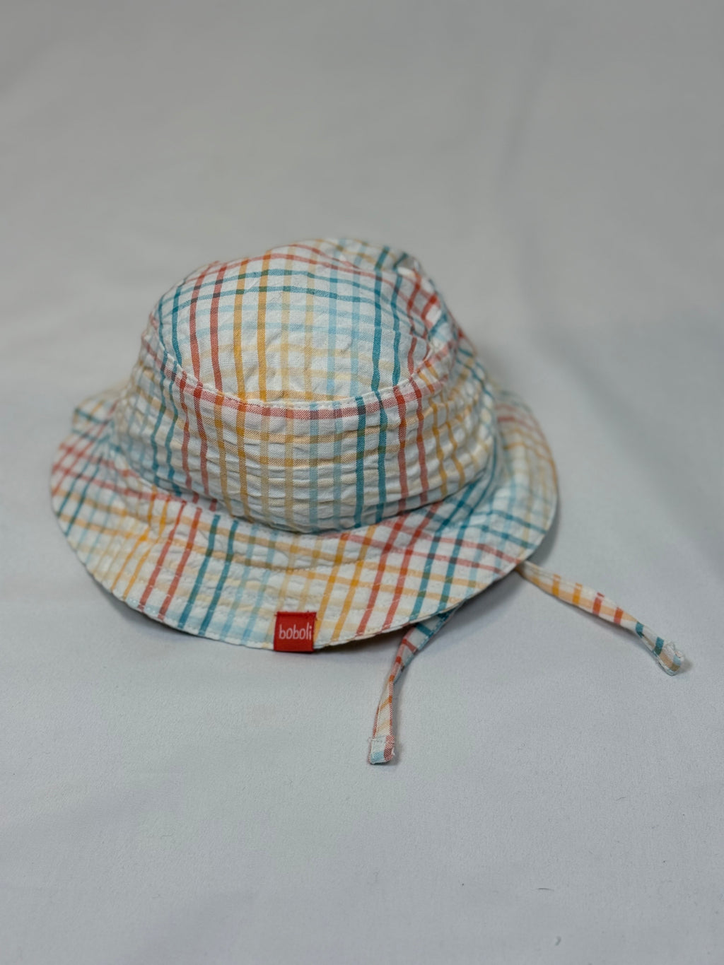 🌈👒 Cappello Bambino Boboli a Quadretti Multicolor