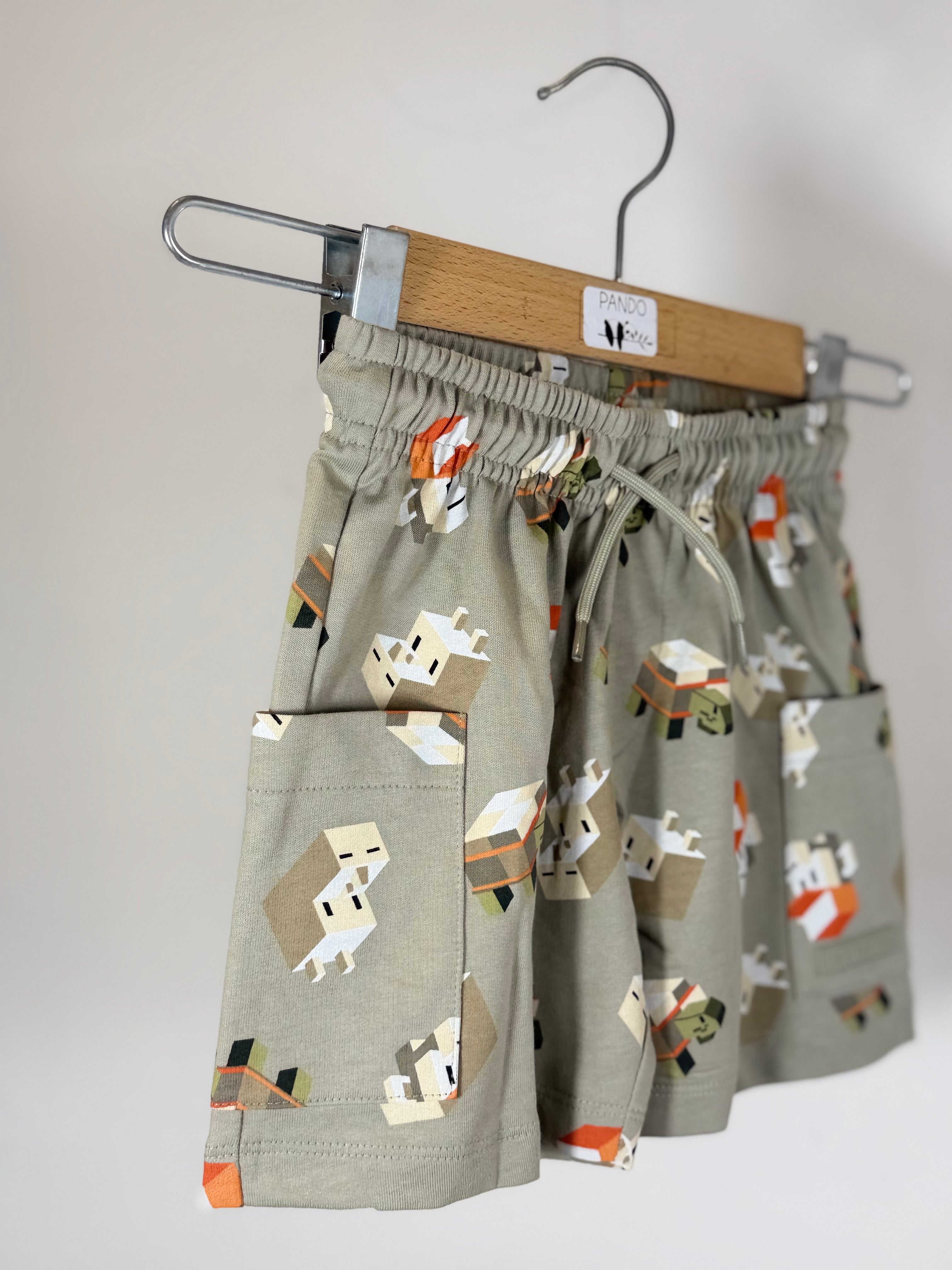 🩳 Pantaloncino bimbo fantasia animaletti