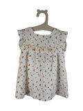 🌼 Blusa neonata con stampa floreale