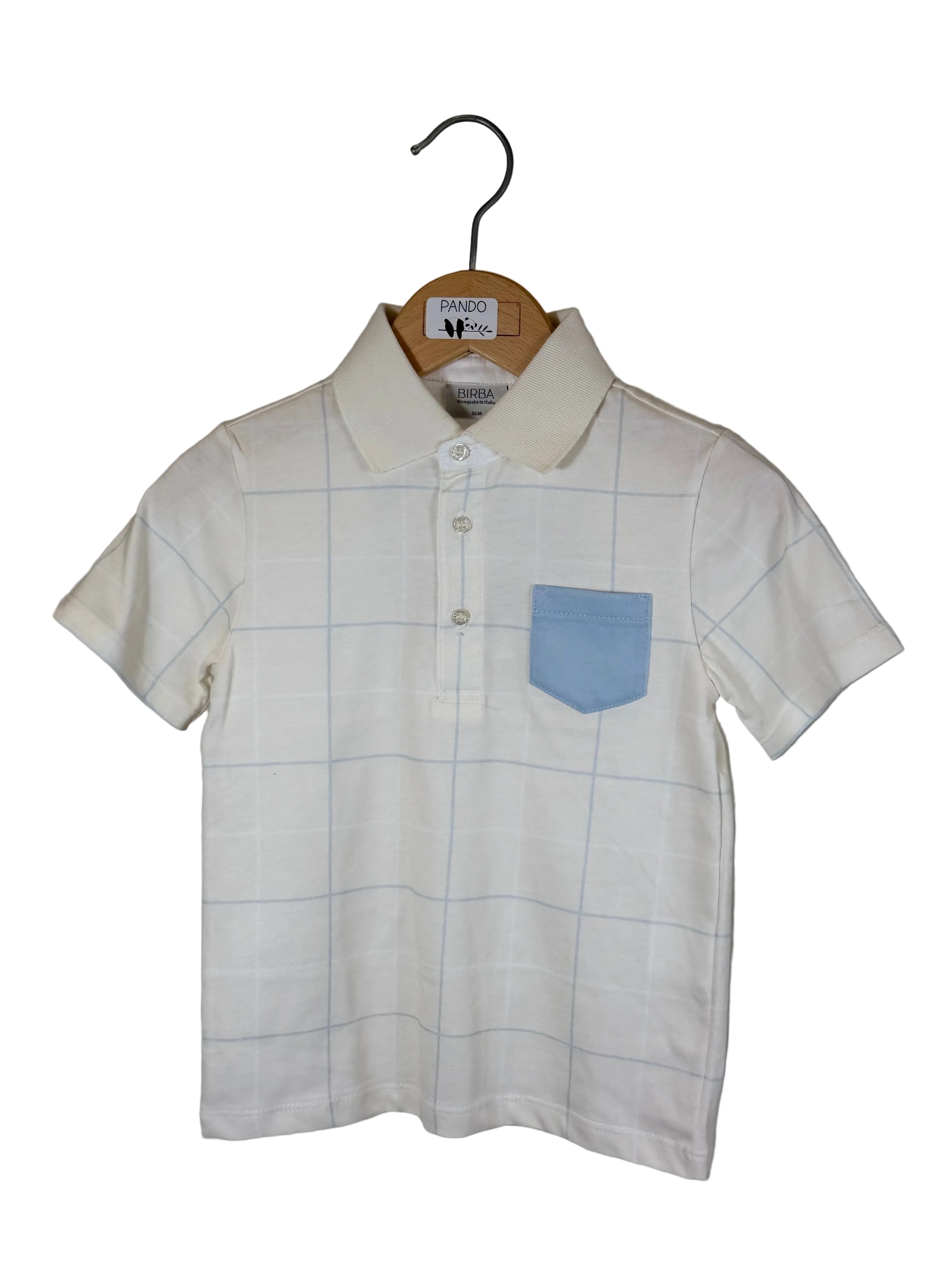 🤍💙 Polo bimbo elegante casual