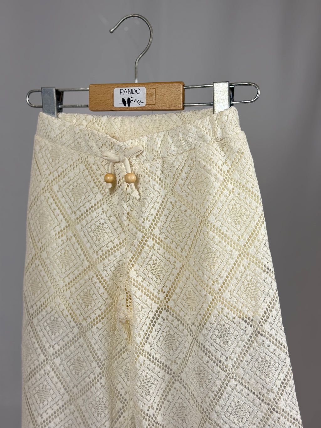 Pantalone Baby Mayoral Traforato in Fibra Riciclata – Effetto Pizzo