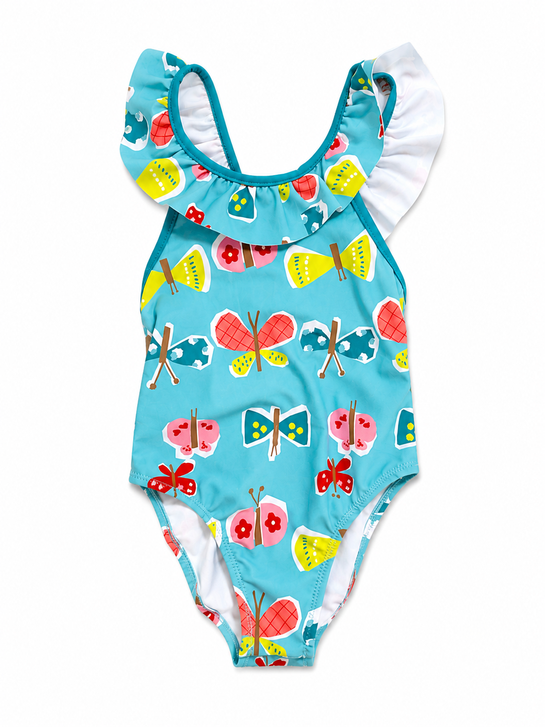 Costume intero bimba fantasia farfalle con volant – Mayoral Da 12 mesi a 3 anni