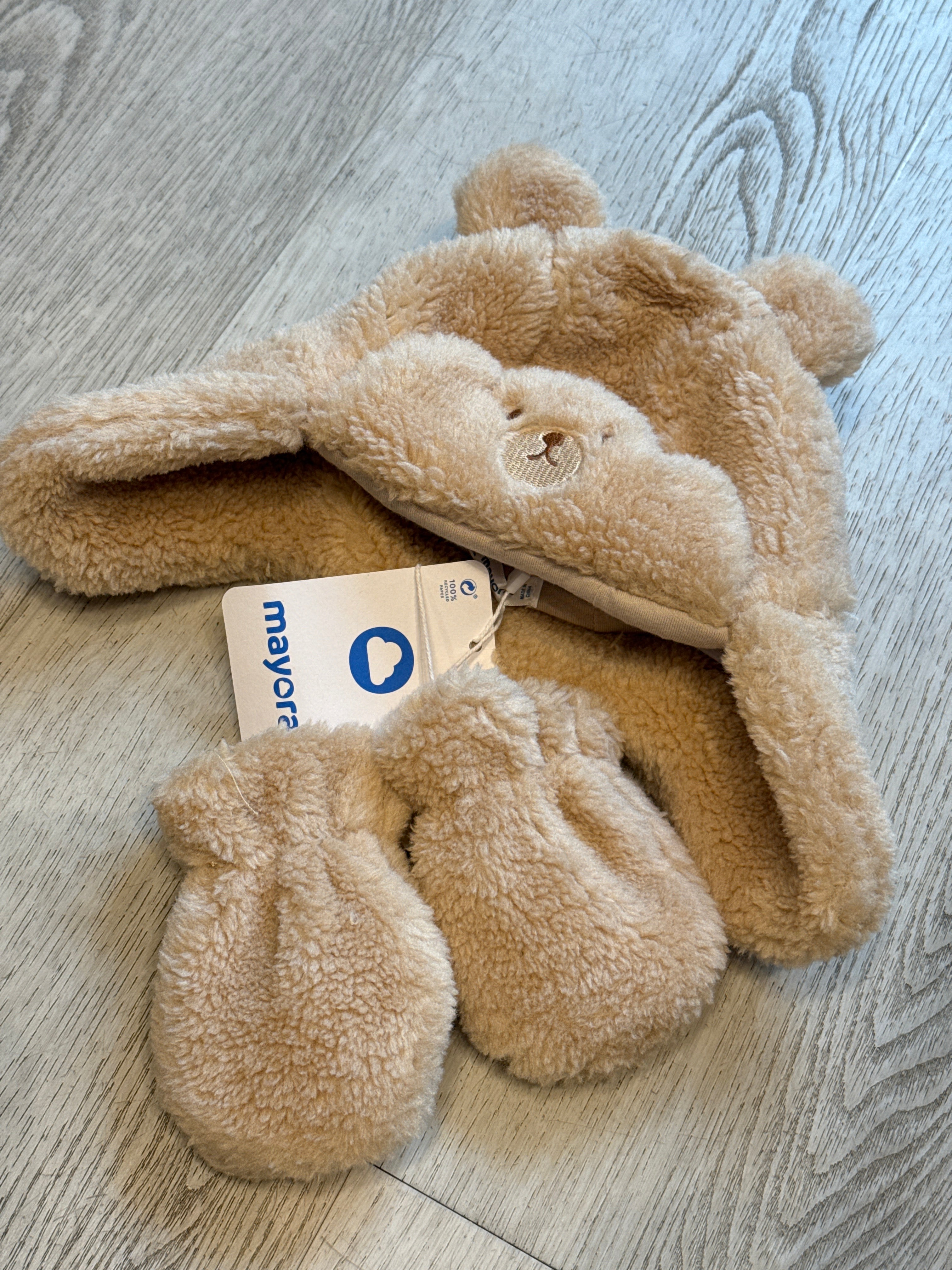 Cappello e muffone Teddy