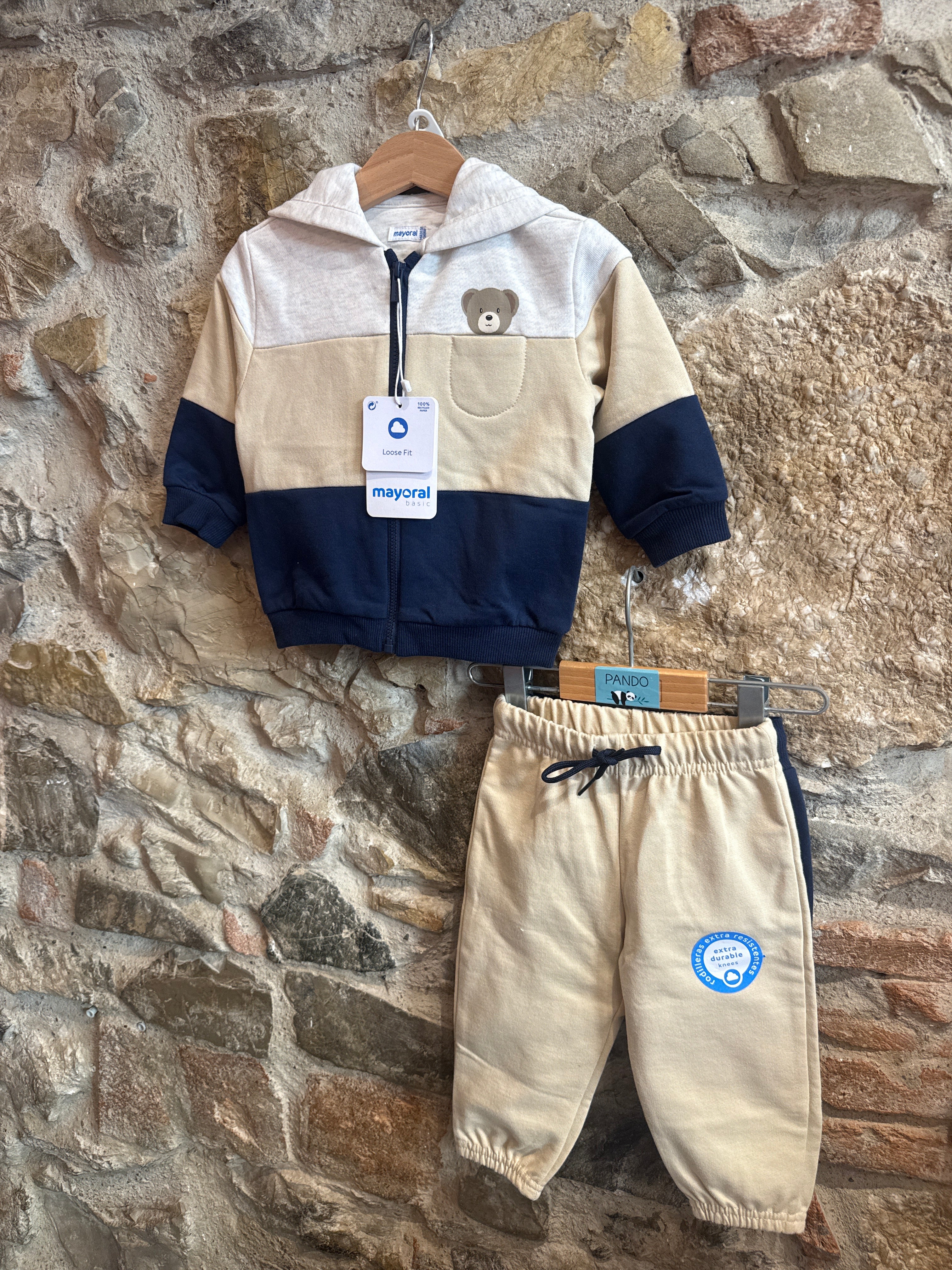 Completo Teddy tre pezzi