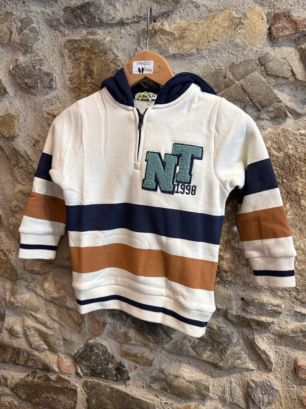 Felpa con cappuccio NY