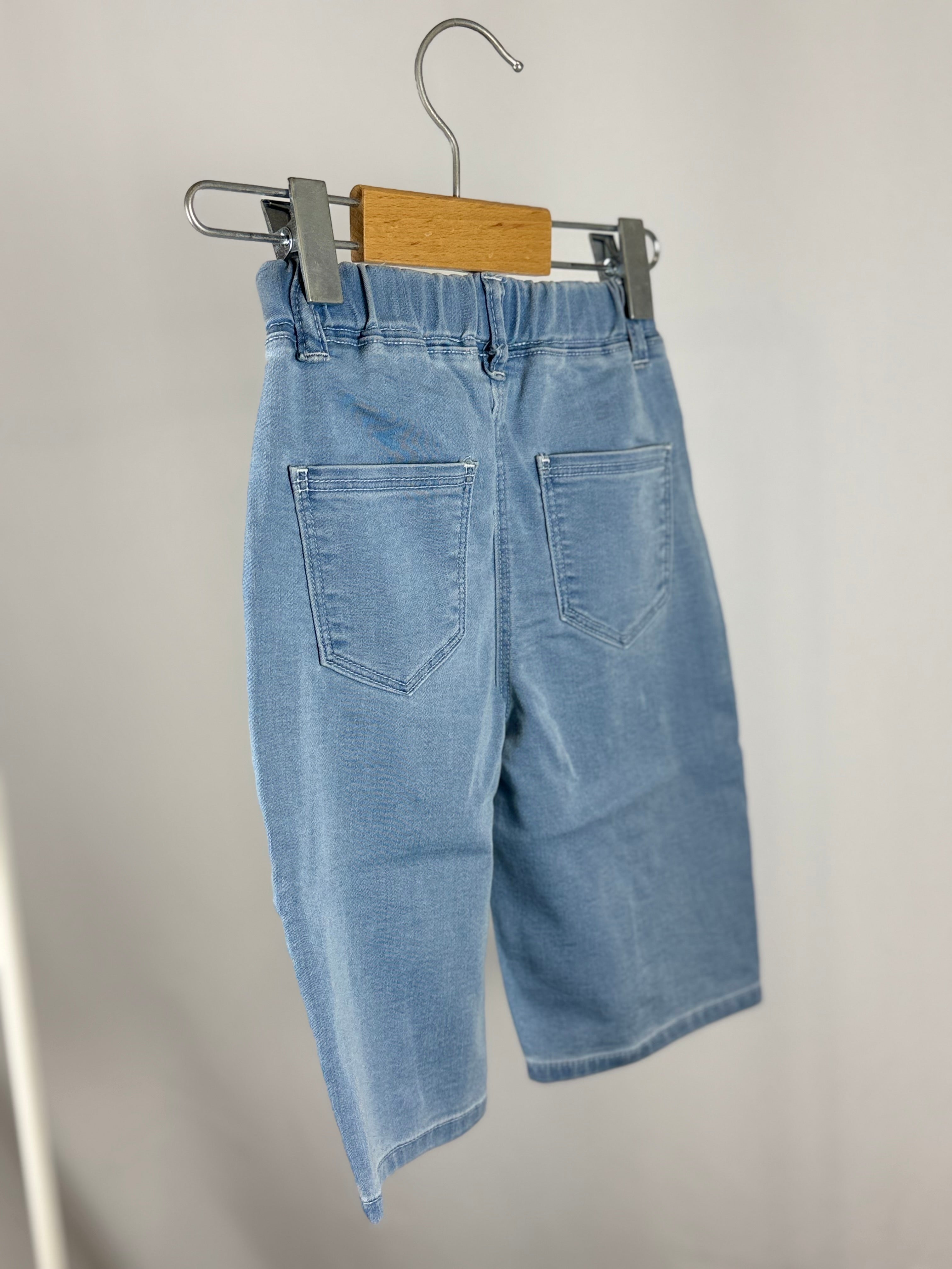 Jeans Balloon Ricamato Bambina Boboli