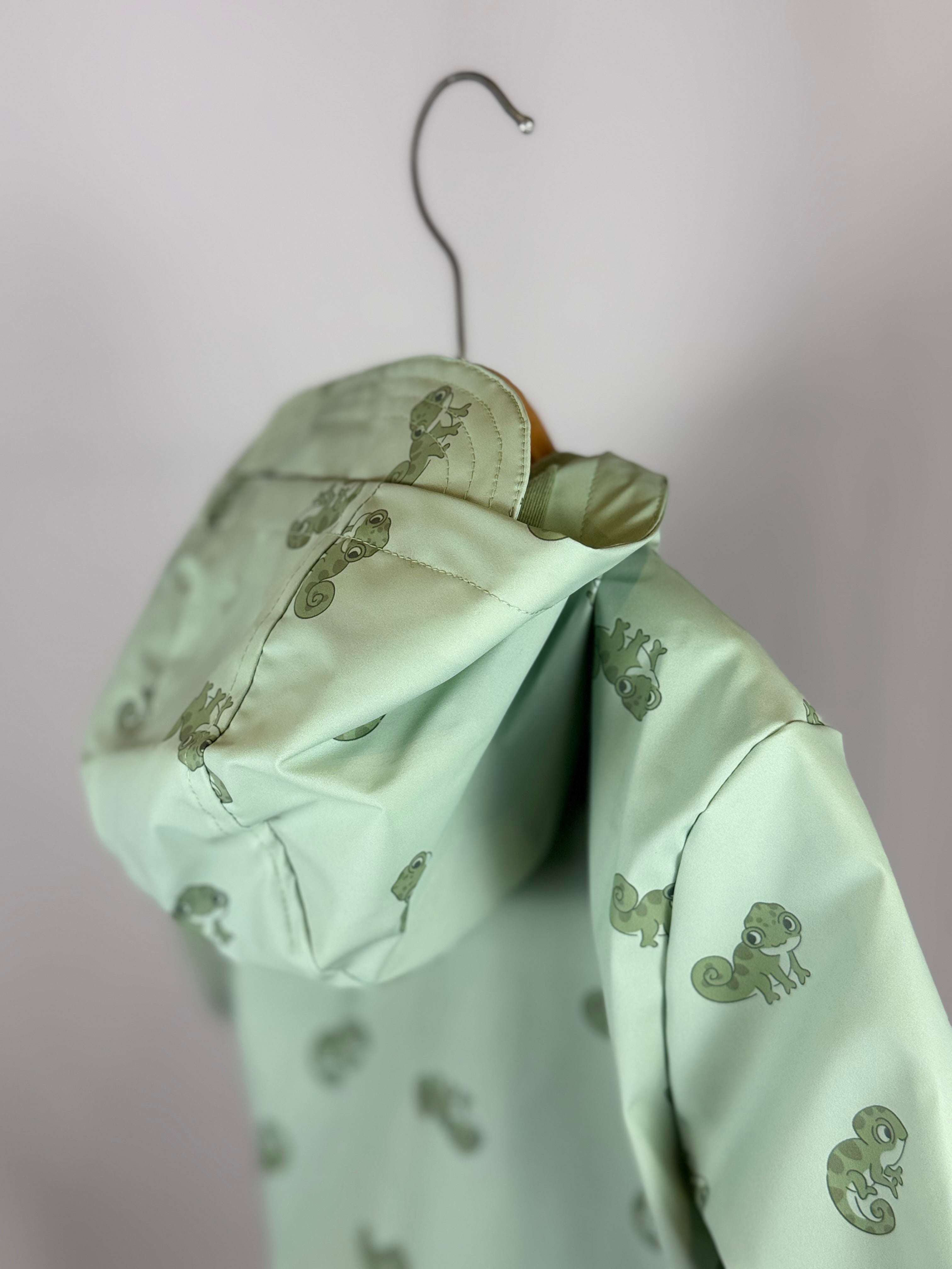 🦎 Impermeabile Baby Camaleonti Verde Salvia Mayoral