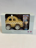 🚕 Taxi in Legno con Personaggio – Little Dutch
