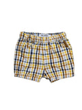 Shorts neonato a quadri