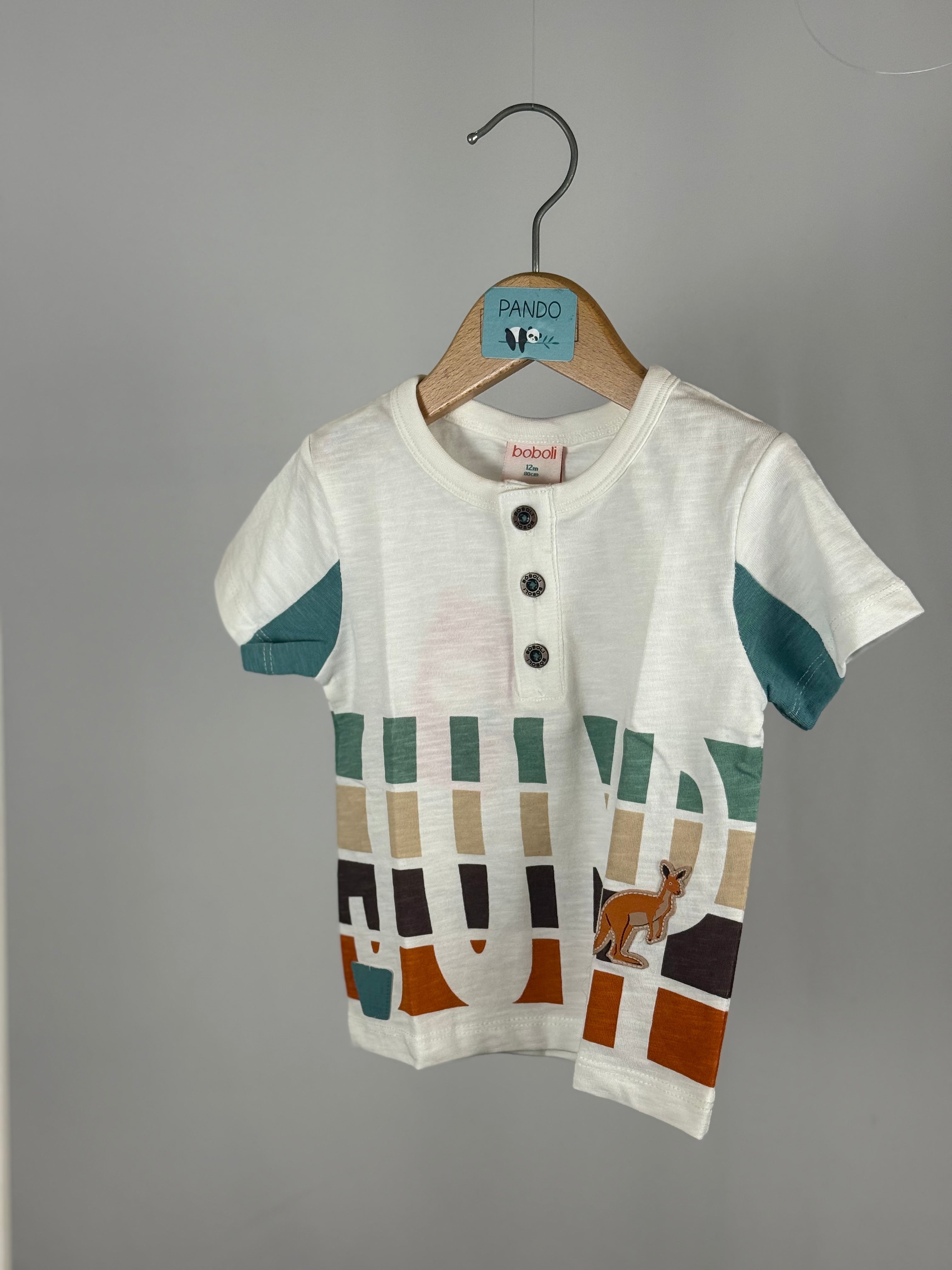 🦘 Maglia Baby Australia Color Block Boboli