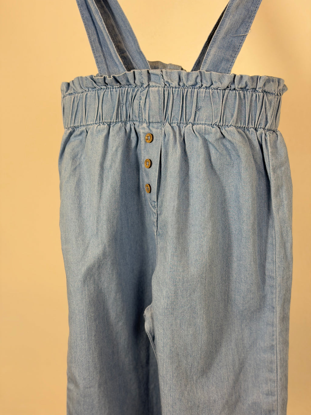 💙 Salopette bambina in denim leggero