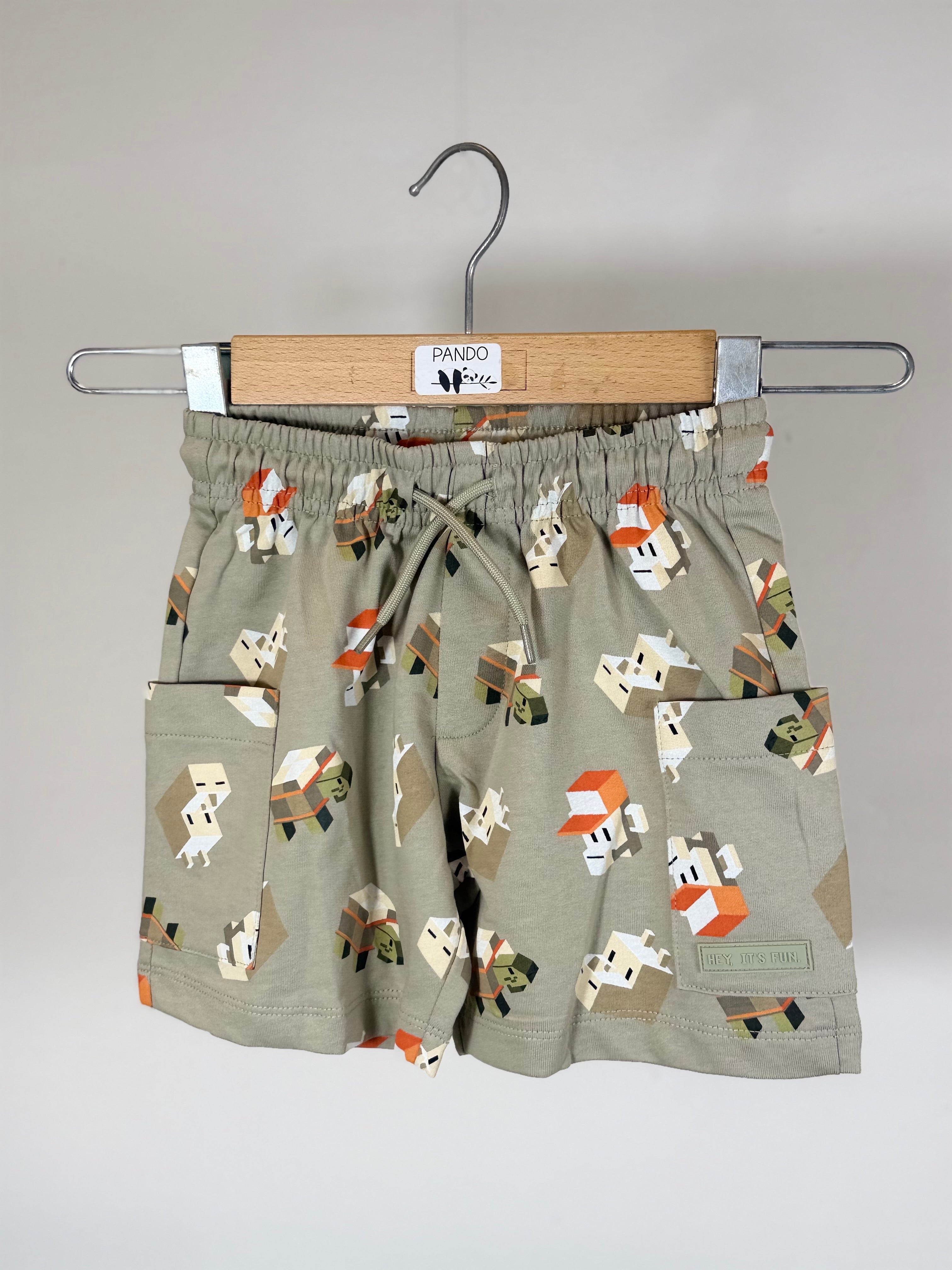🩳 Pantaloncino bimbo fantasia animaletti