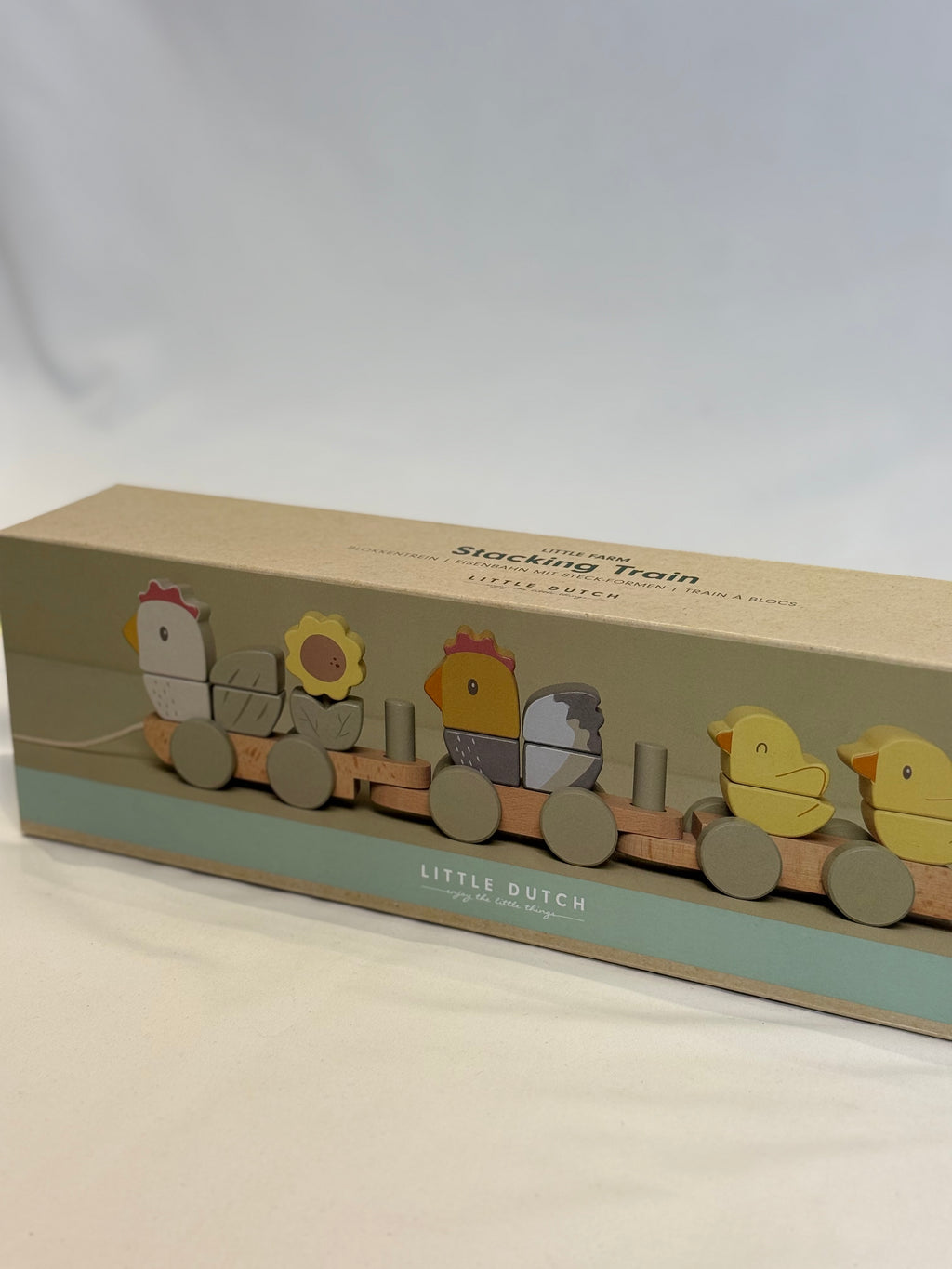 🚂 Trenino Impilabile Little Farm – Stacking Train Little Dutch