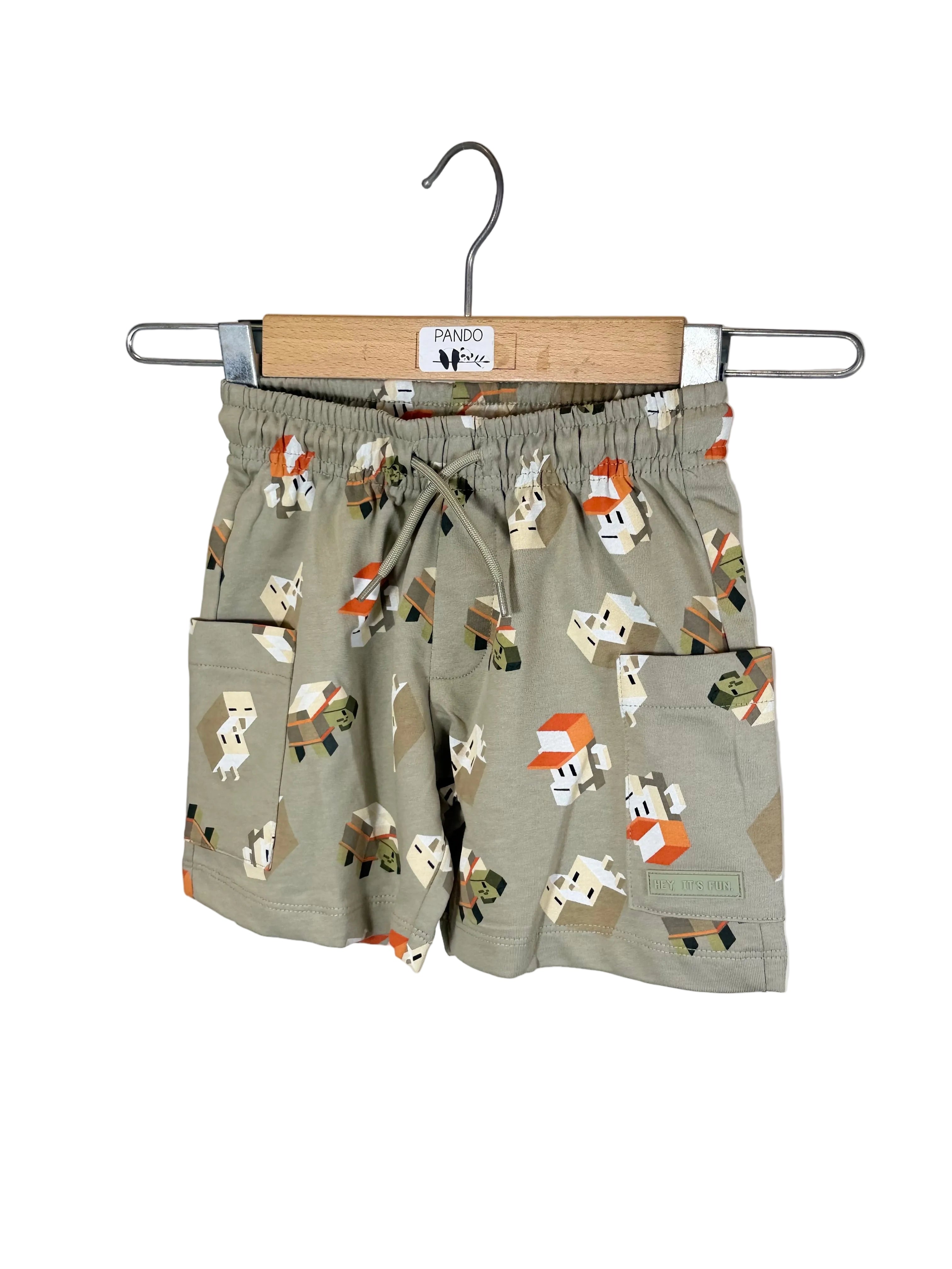 🩳 Pantaloncino bimbo fantasia animaletti