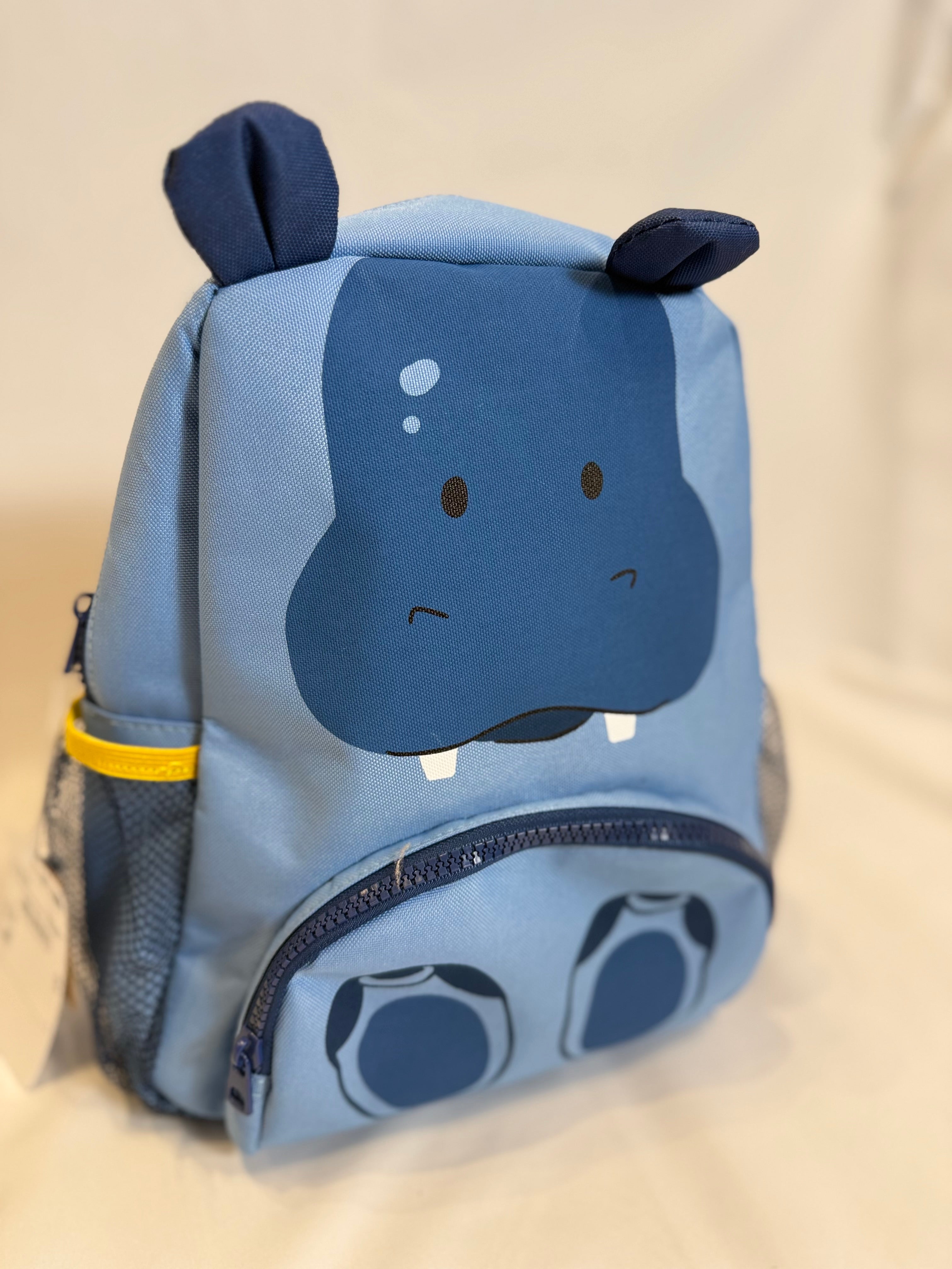 🎒 Zainetto Asilo Ippopotamo Azzurro