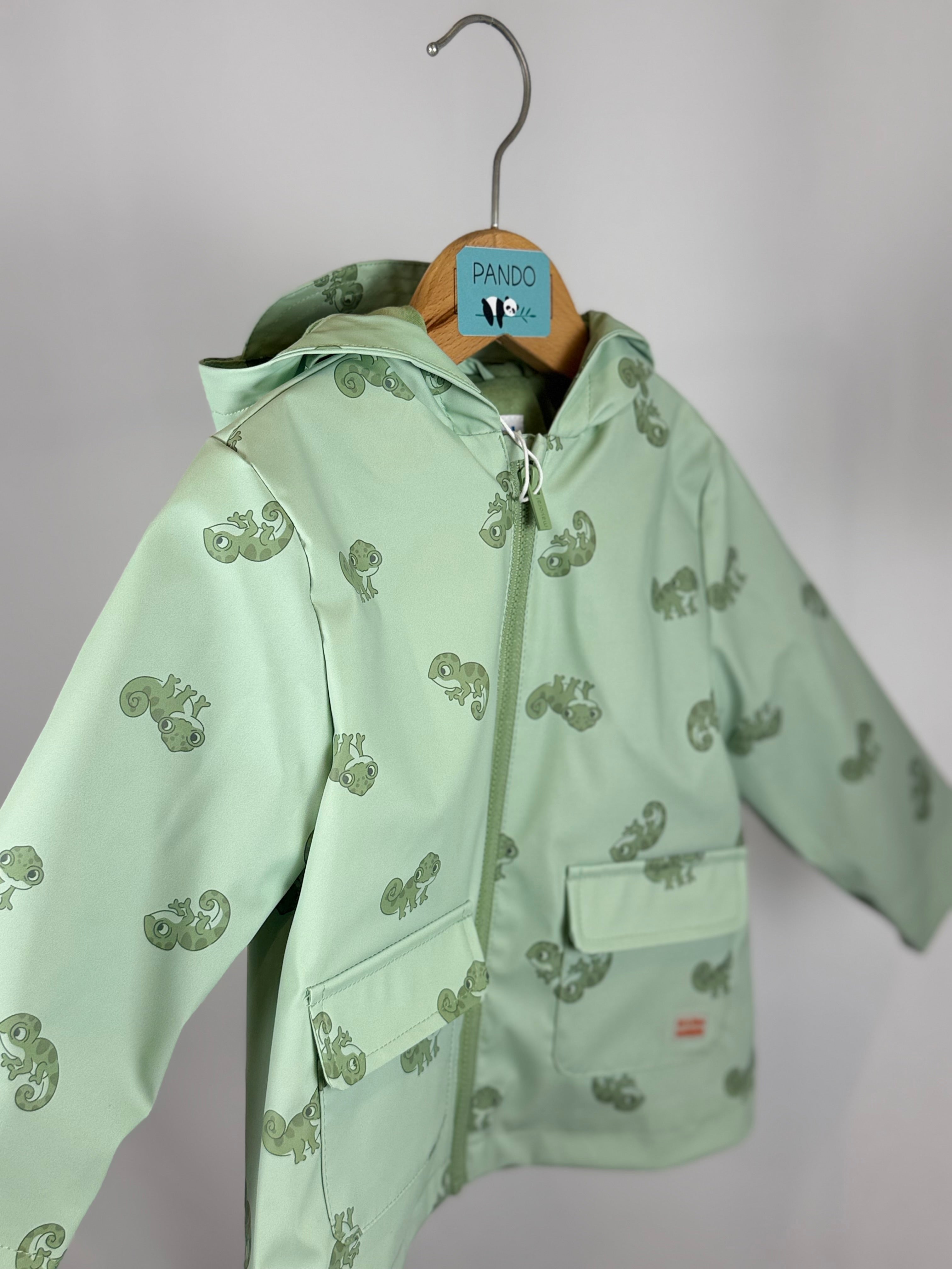 🦎 Impermeabile Baby Camaleonti Verde Salvia Mayoral