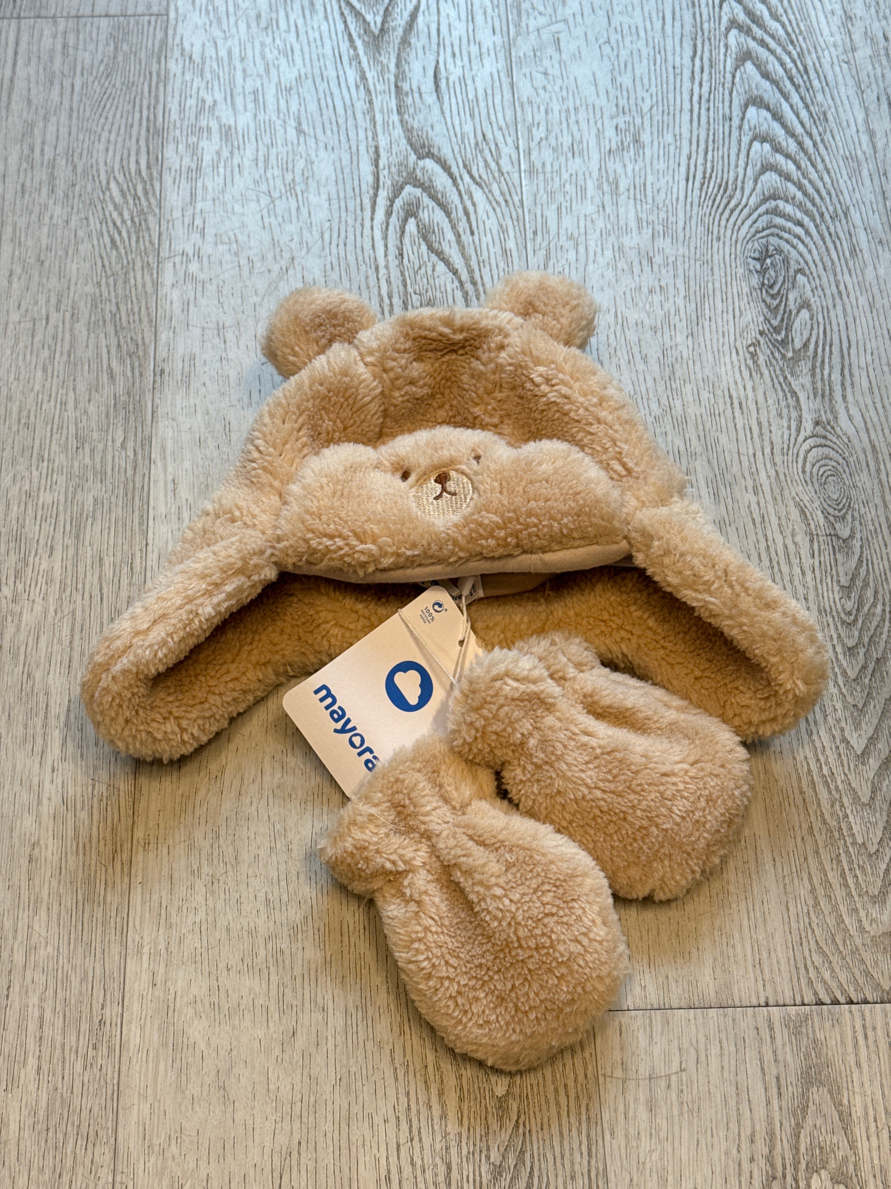 Cappello e muffone Teddy