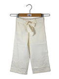 🤍 Pantalone bambina in lino leggero