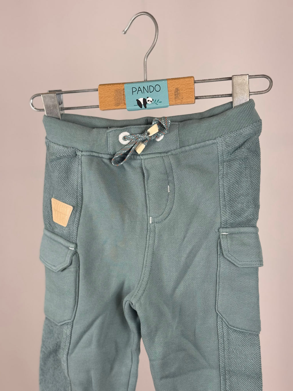 🌿 Pantalone Baby Cargo Verde Salvia Boboli