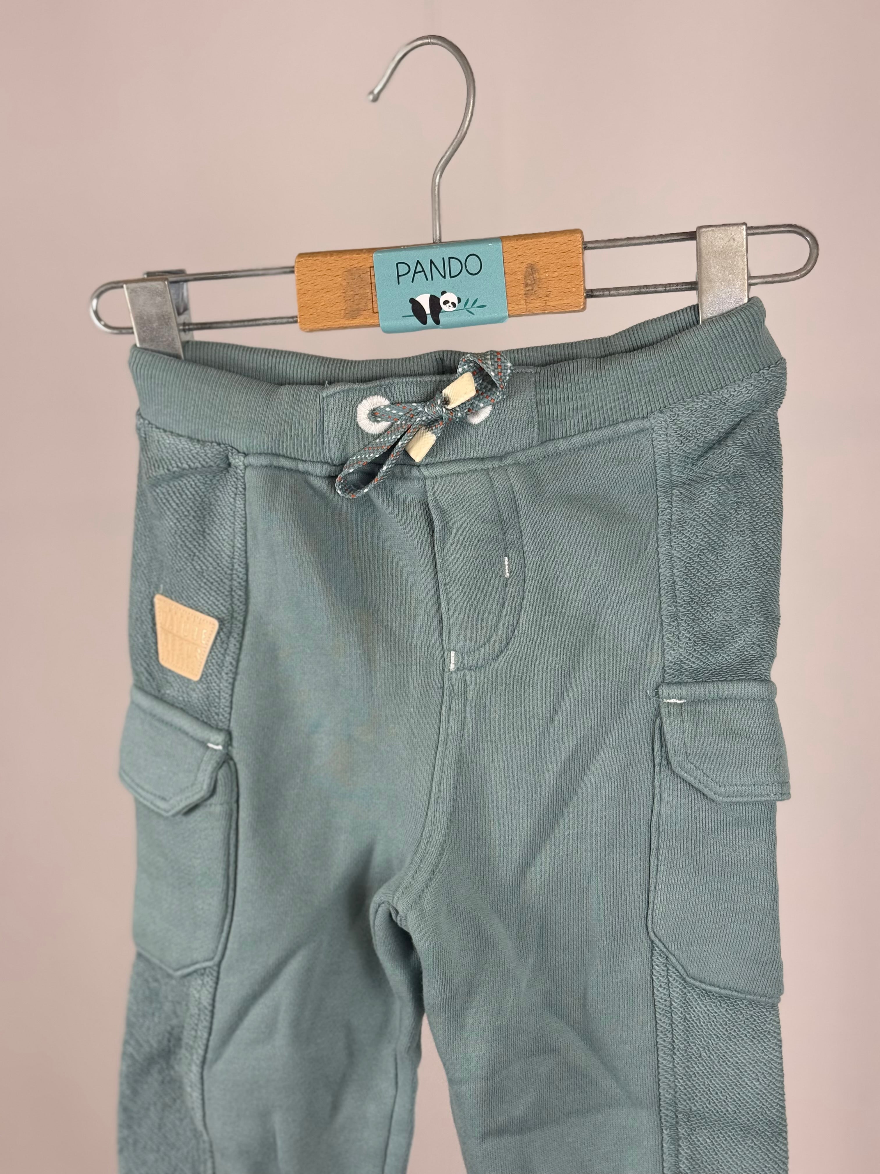 🌿 Pantalone Baby Cargo Verde Salvia Boboli