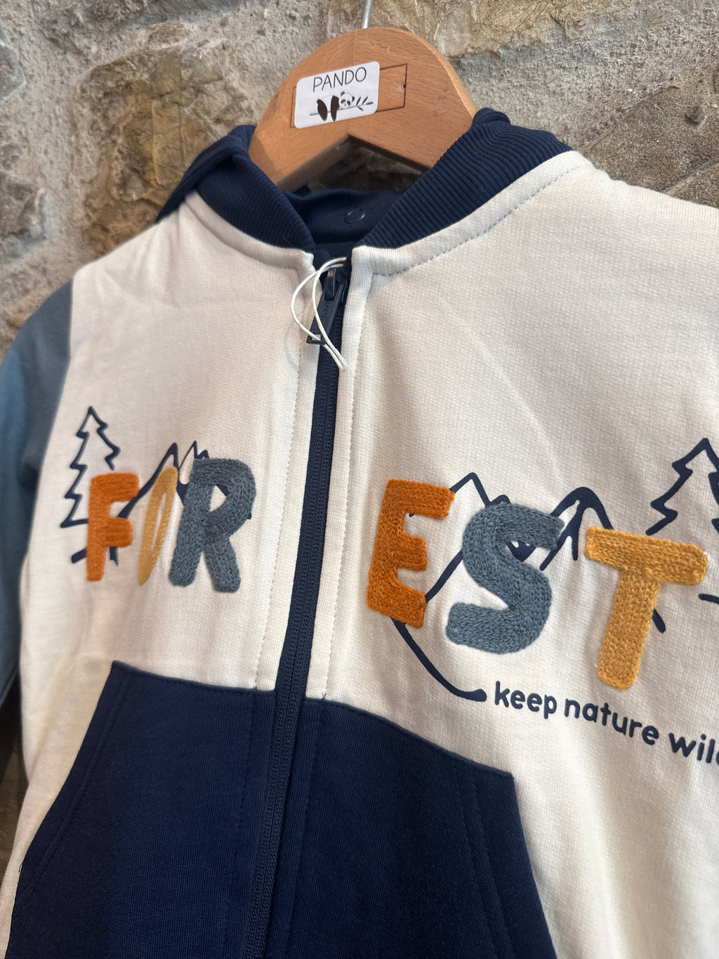 Felpa Losan forest con cappuccio