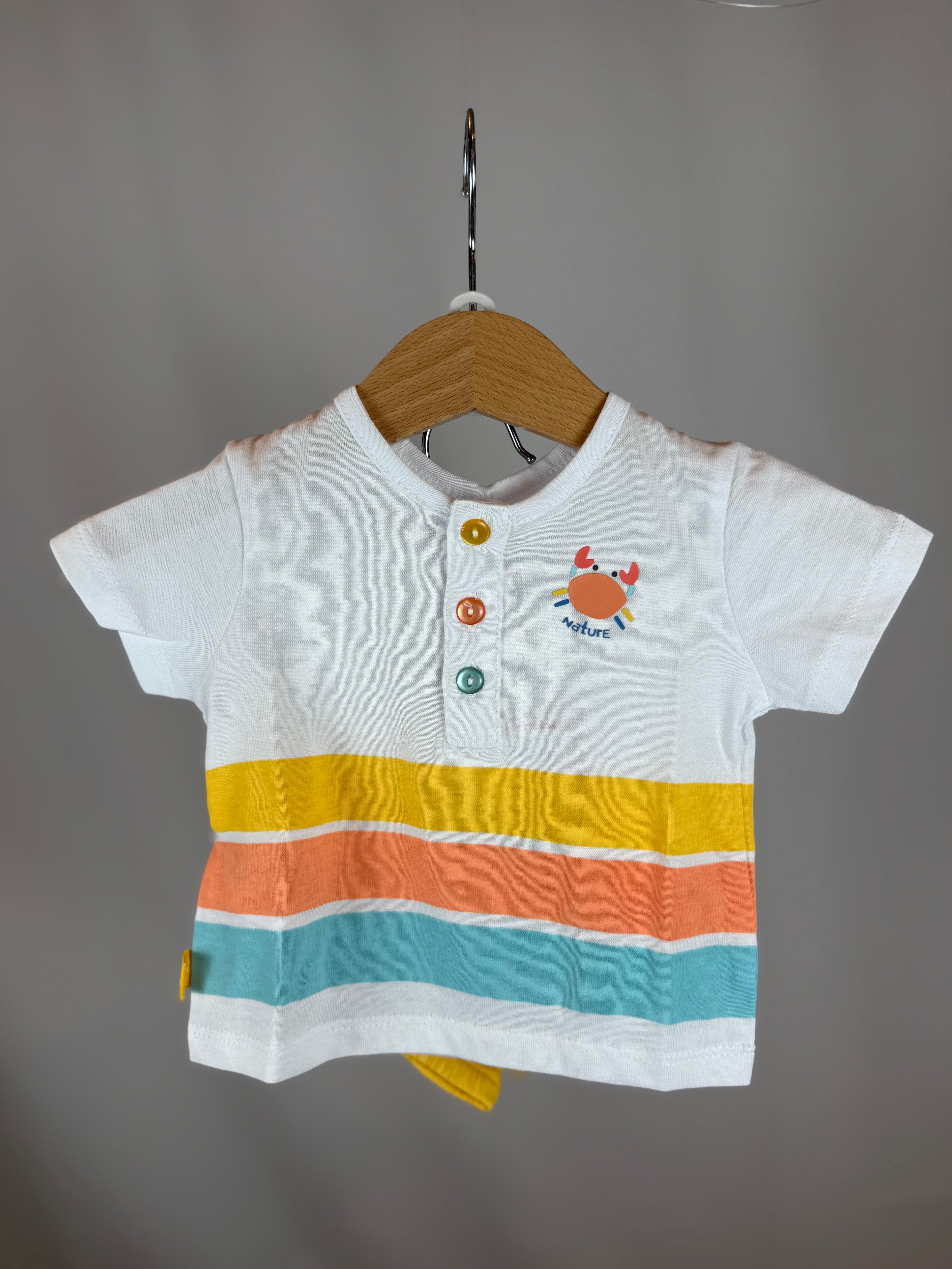Set 2 Pezzi “Sunset Crab” Boboli