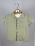 Camicia in Mussola Verde Salvia Bambino – Mayoral