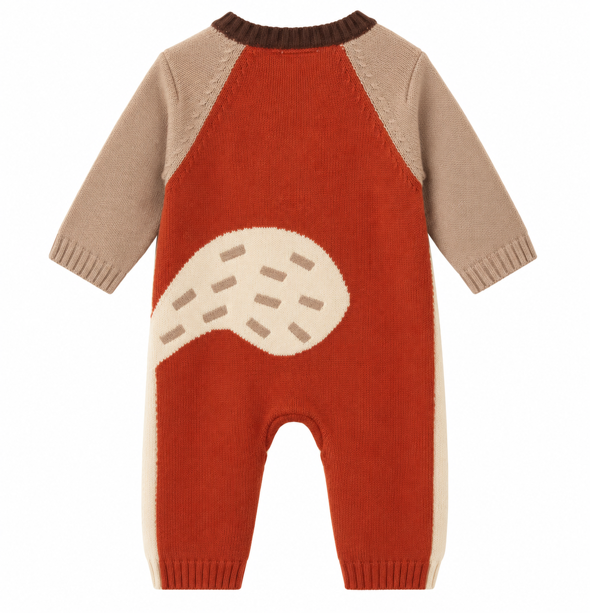 Tutina Baby in Maglia Volpina