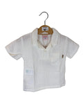 🤍 Camicia polo bambino in cotone leggero