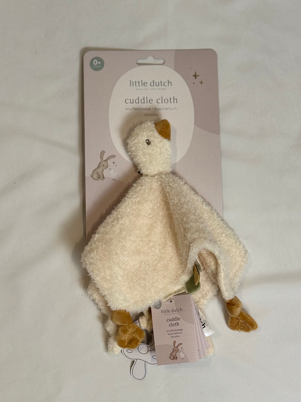 🪿 Doudou Ochetta Morbida – Cuddle Cloth Little Dutch