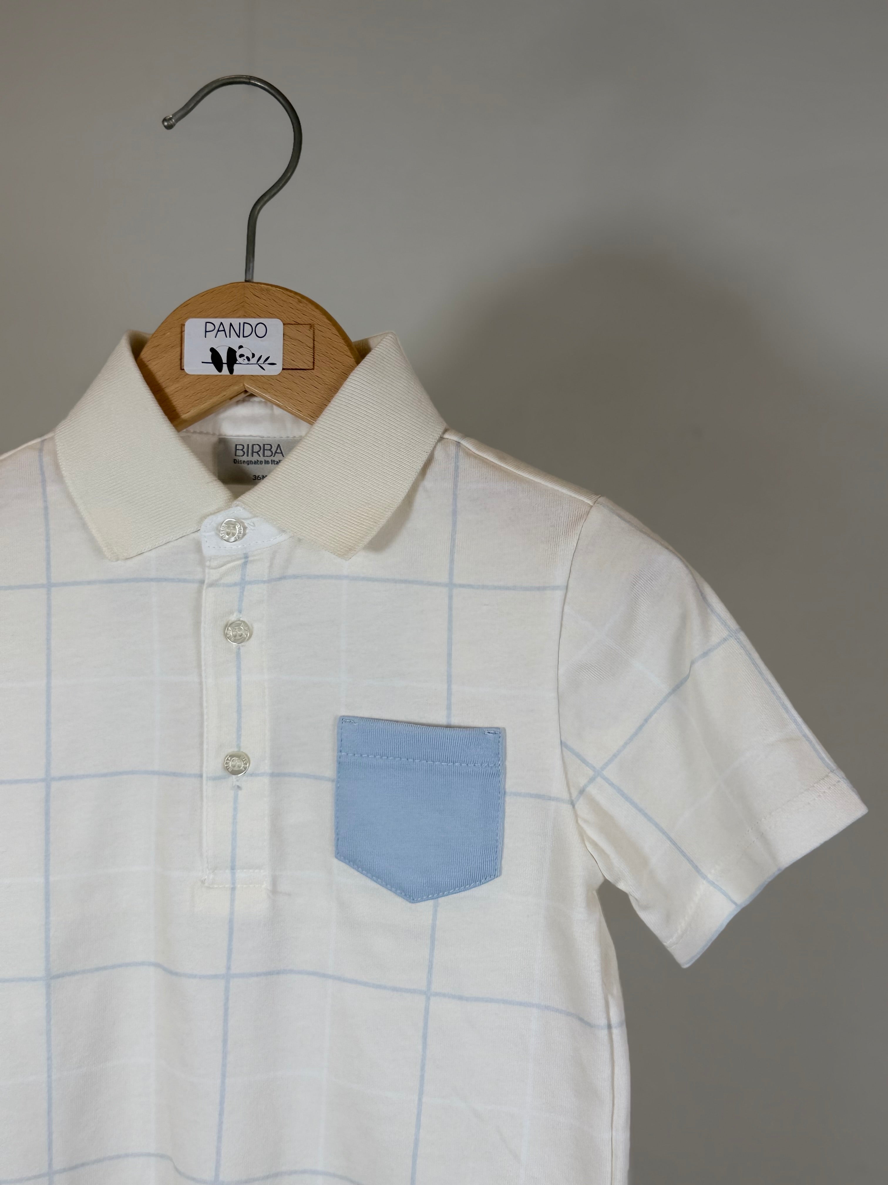 🤍💙 Polo bimbo elegante casual