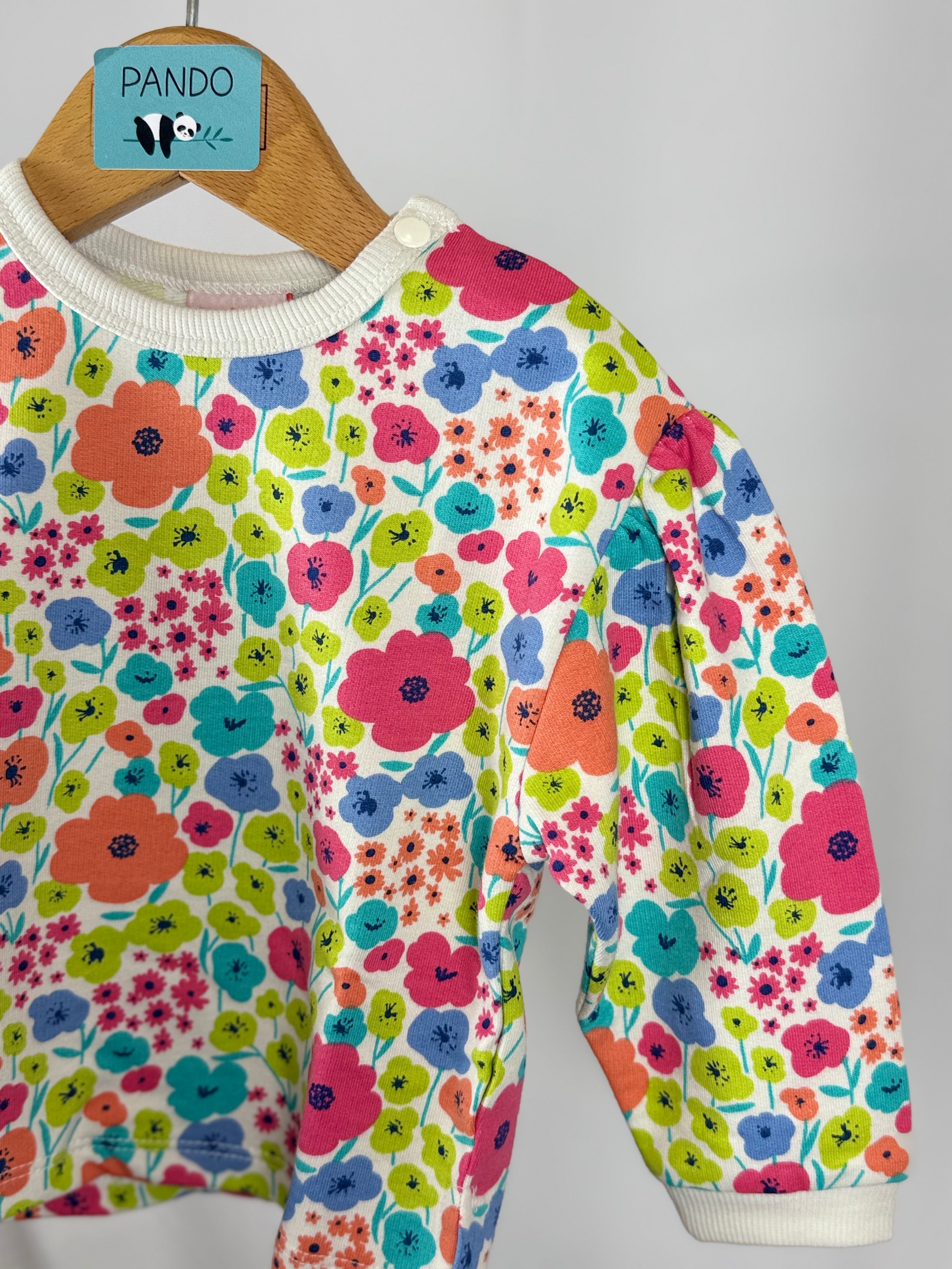 Felpa Bambina Garzata “Flower Pop” Boboli