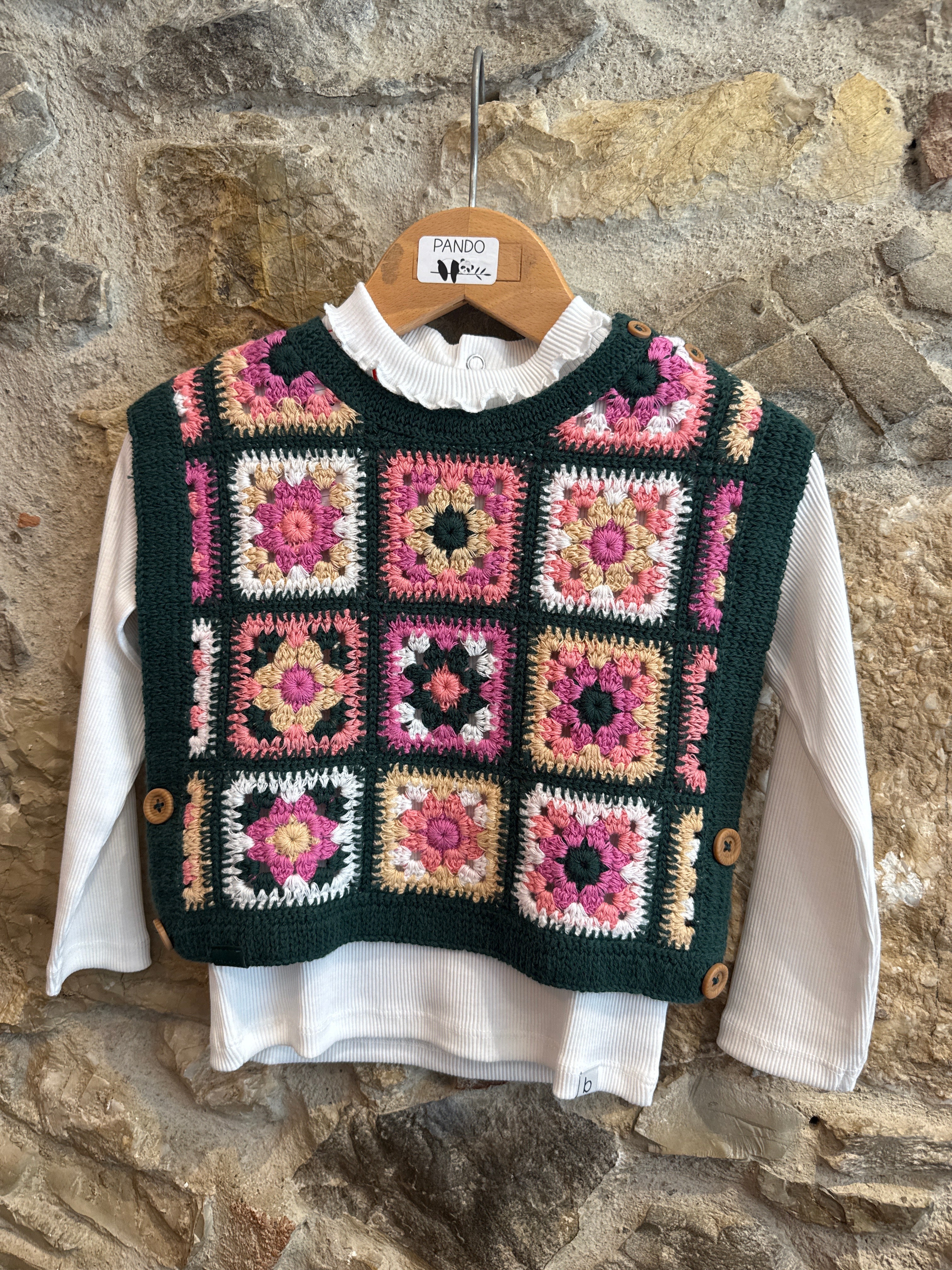Gilet fiori