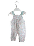 🌸 Salopette floreale neonata con spalline