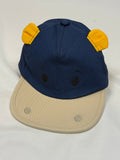 🐻🧢 Cappellino Bambino Blu con Orecchiette
