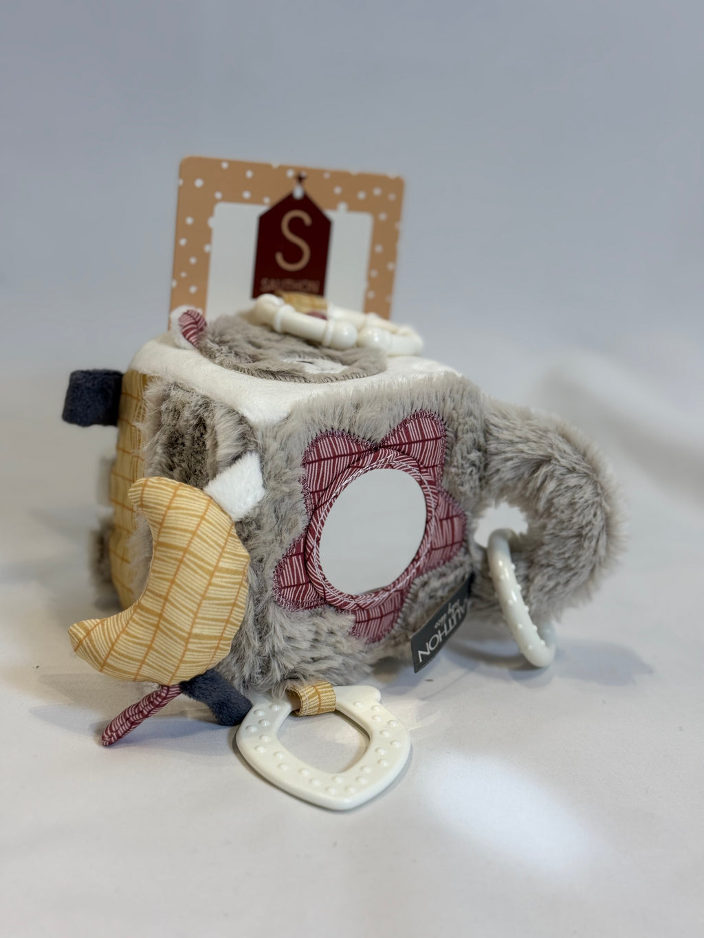 🧸✨ Cubo Sensoriale Orsetto con Massaggiagengive – Sauthon