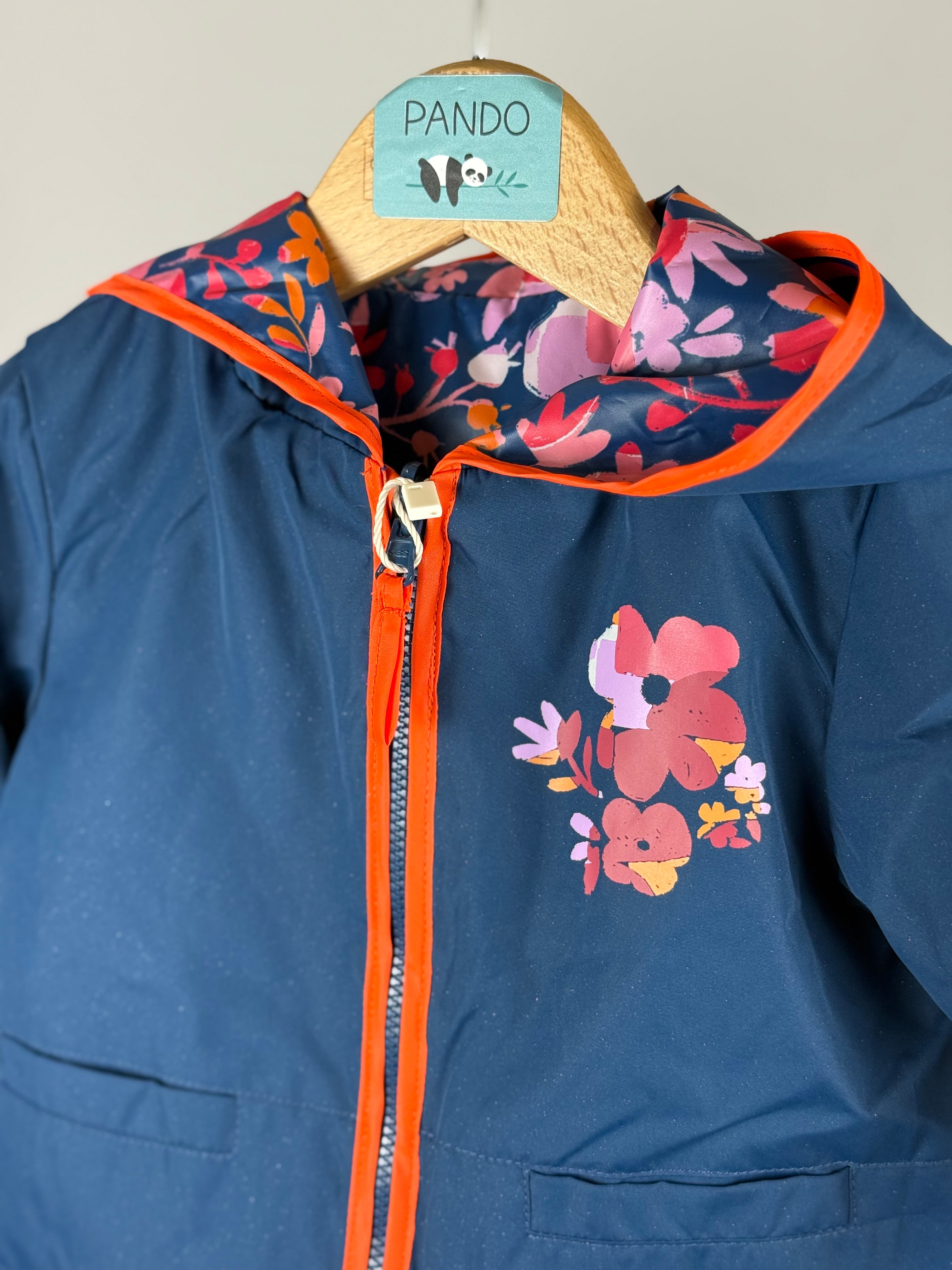 🌸 Impermeabile Reversibile Floral Pop Boboli